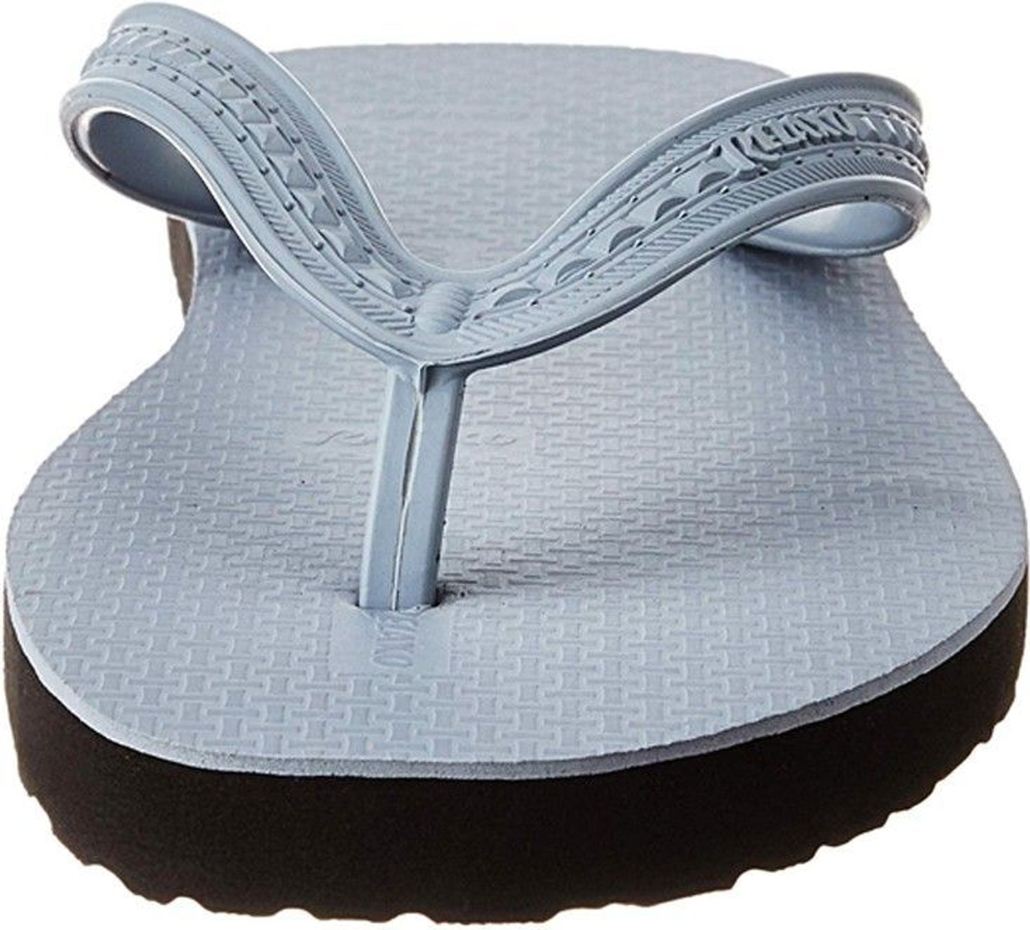 Image of Relaxo Men Flip Flops (Grey, Black, 6)