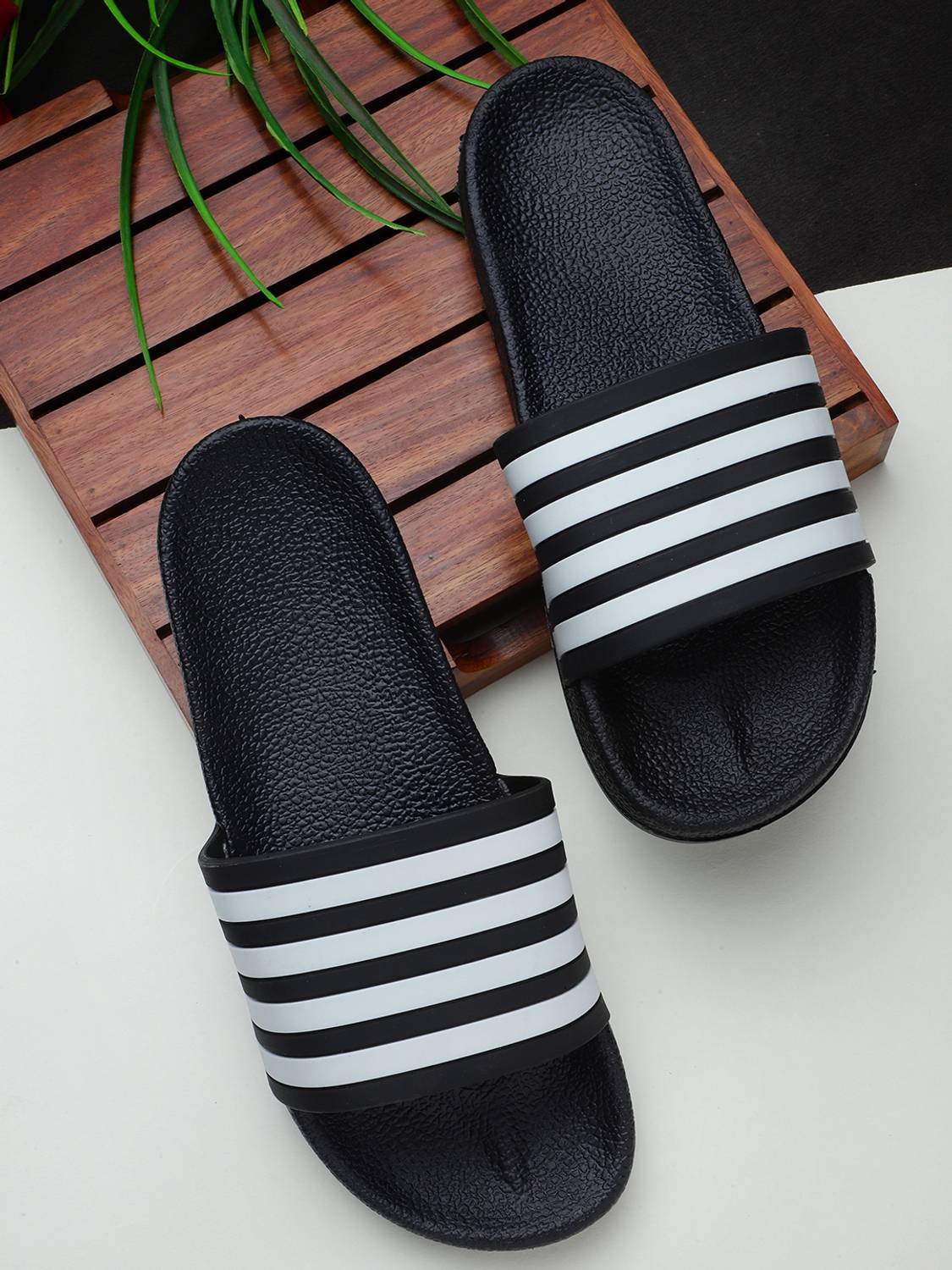 Kapani Men Brown Flip Flops - Image 4