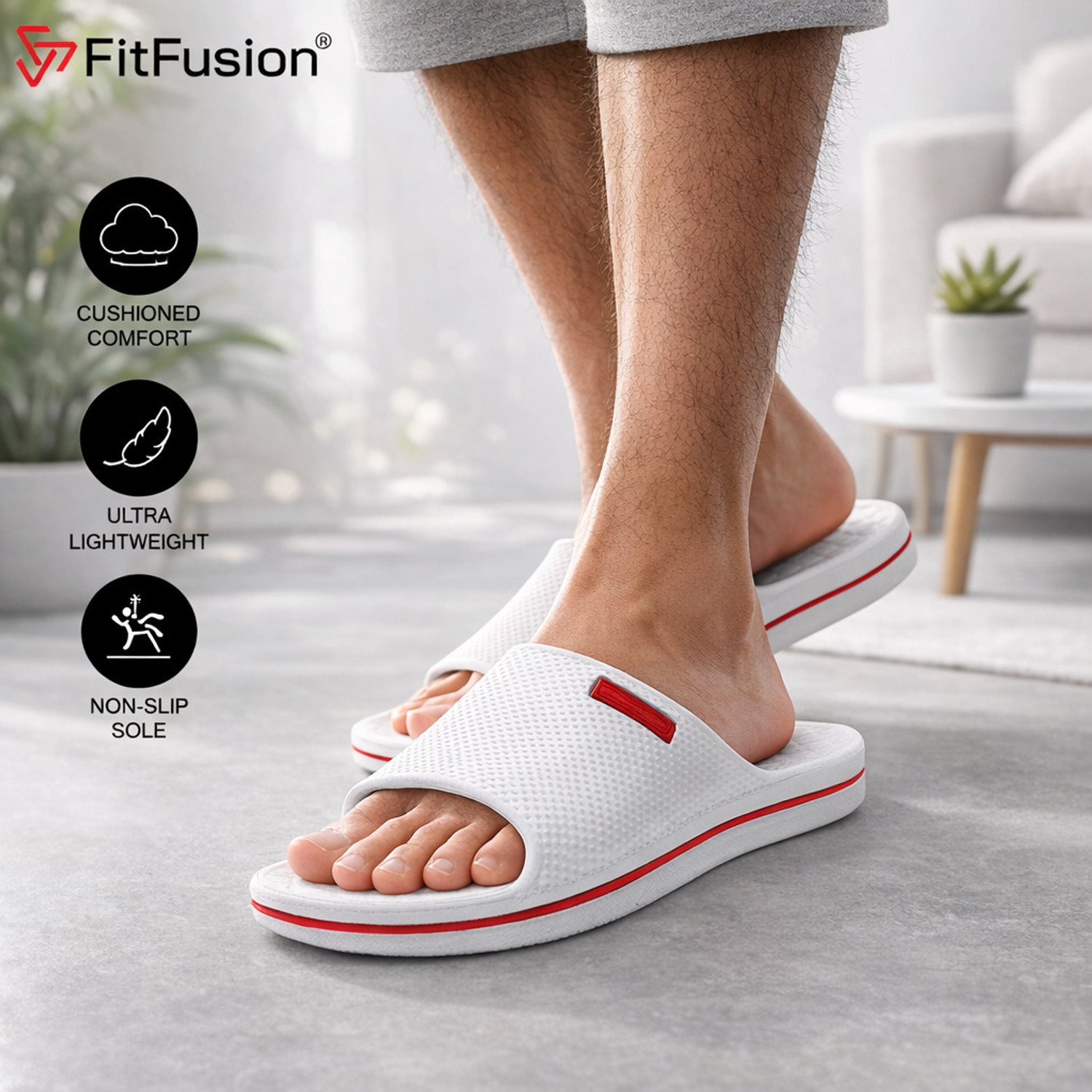 Image of FitFusion Men Slides