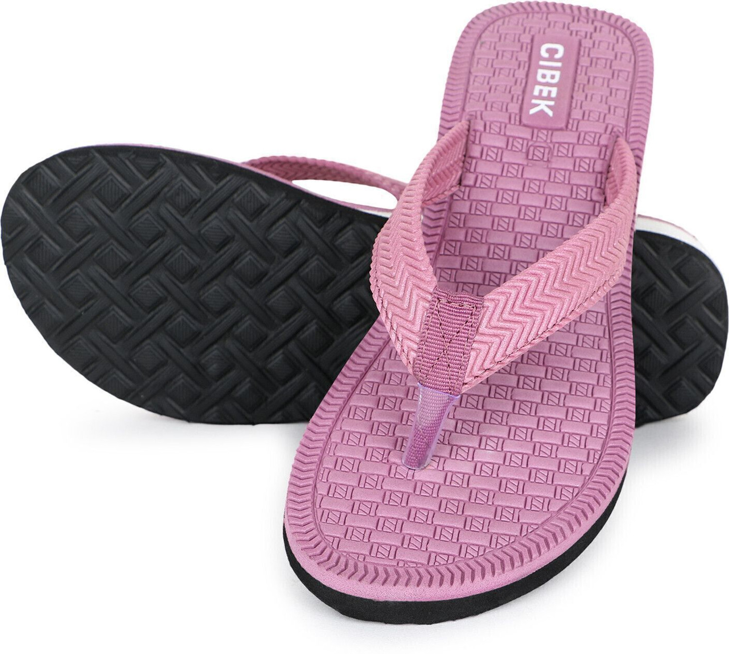 Image of CIBEK Women Doctor step with cibek comfortable extra soft daily wear women slipper pack of 2 Flip Flops