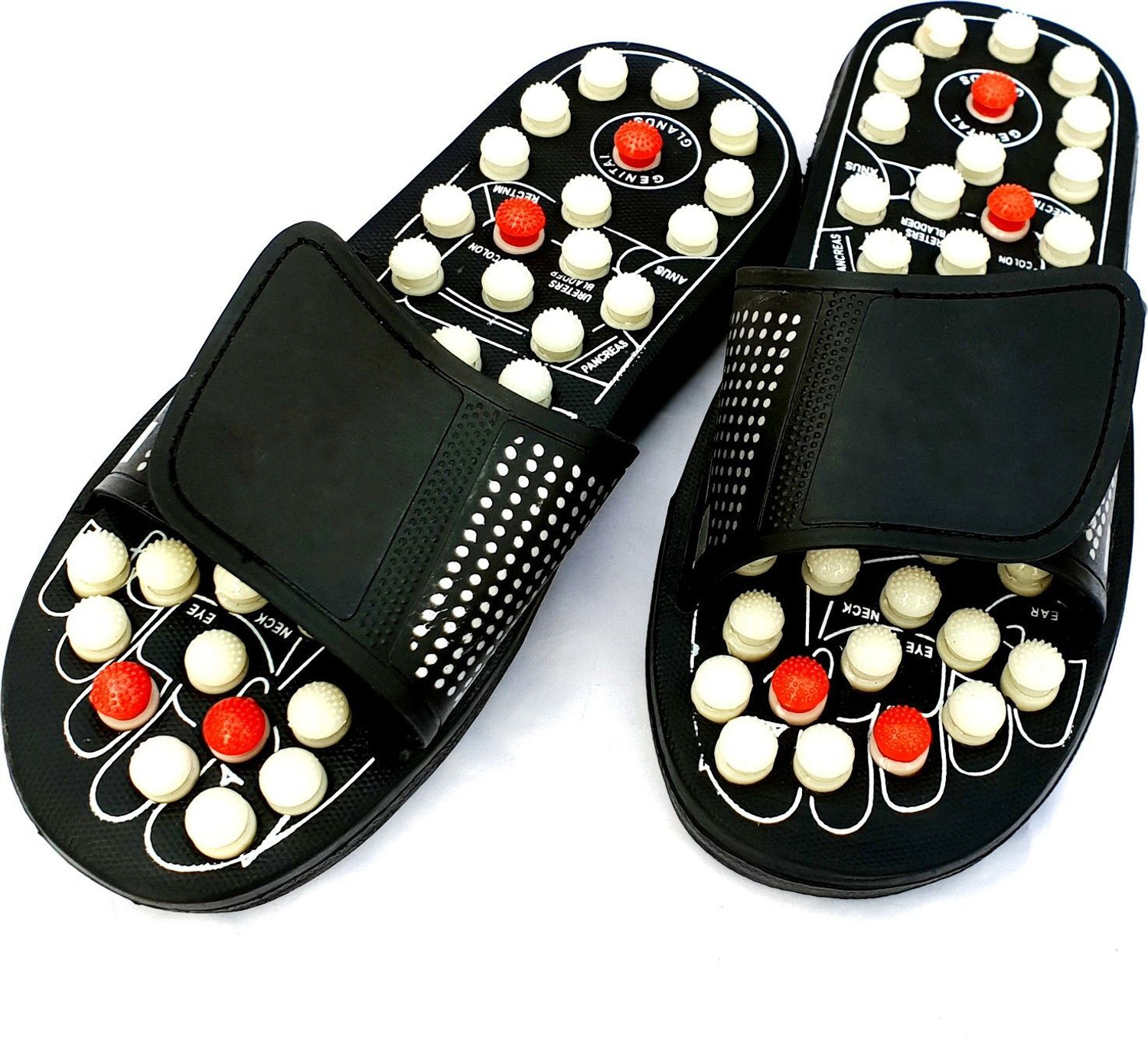 Image of Health Raksha Men Acupressure Therapy Foot Relaxing /Yoga Fitness Massage / Reflexology /Acupoint Slides