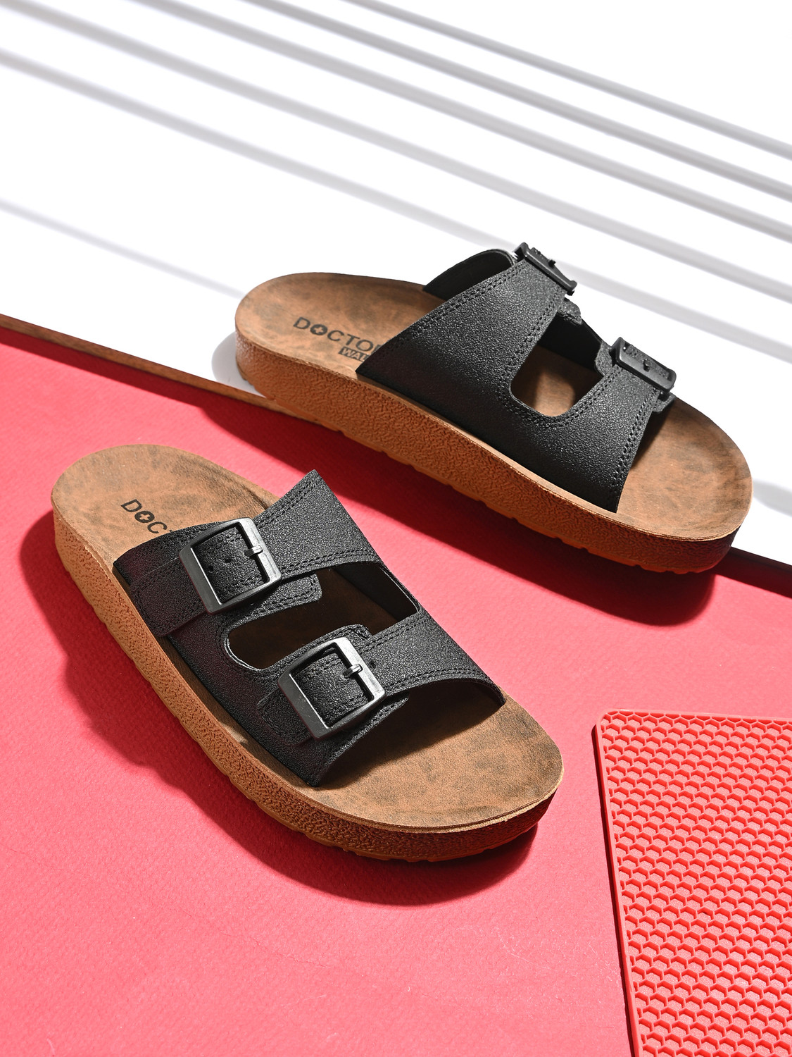 Image of DOCTOR WALK Men Super Soft|Orthopedic|Lightweight|Antiskid|Premium|Slippers