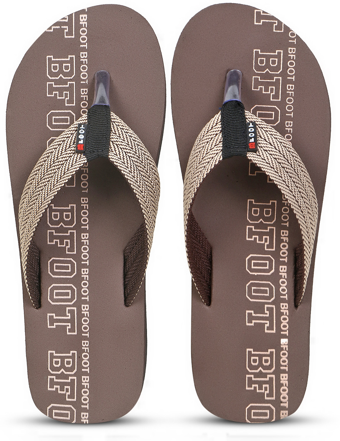 Image of BFOOT Men Men's Stylish Treding Light Weight Comfortable Flip Flops Men (Pack Of 1 pairs) Flip Flops
