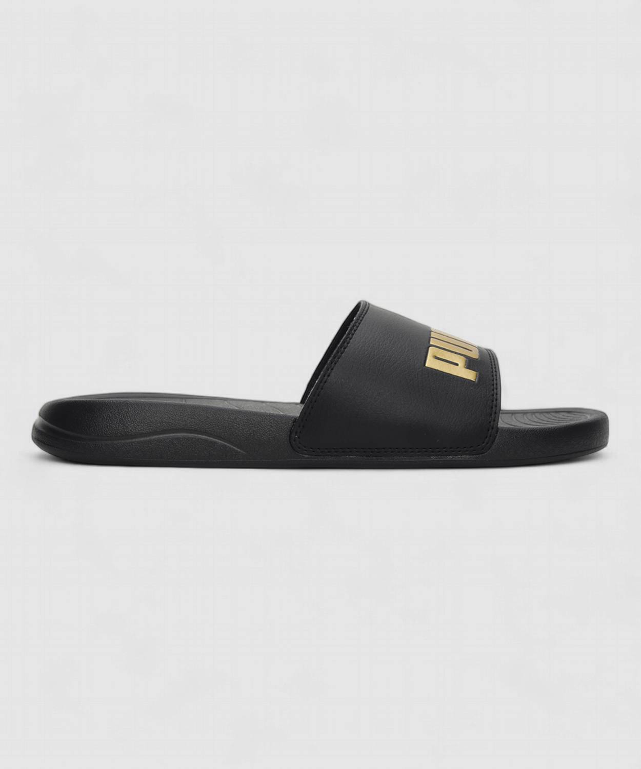 PUMA Men Popcat 20 RES Slides Black - Image 2