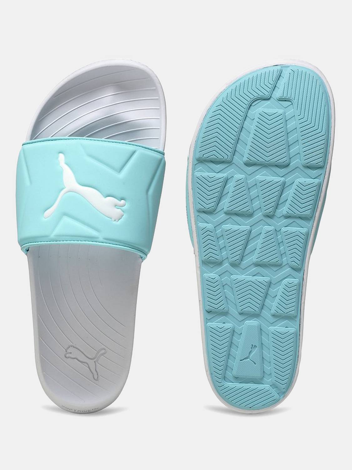 PUMA Women SoftridePro Leadpuff Wns Flip Flops White - Image 5