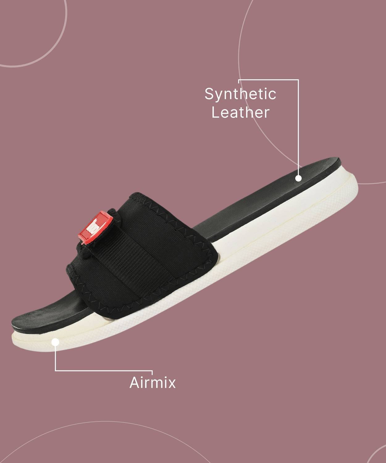 aadi Men Synthetic Slides - Image 4