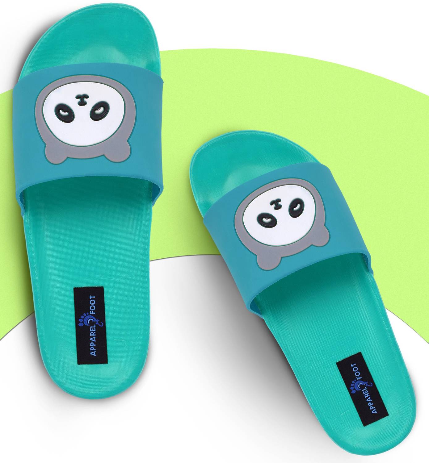 Apparel4Foot Women Flip flops for girls women Panda Printed Slippers| Women Home Slides| Girls Casual Chappals| Girls Footwear| Perfect Flipflops For Daily Wear| Walking Slippers for girls women Slides
