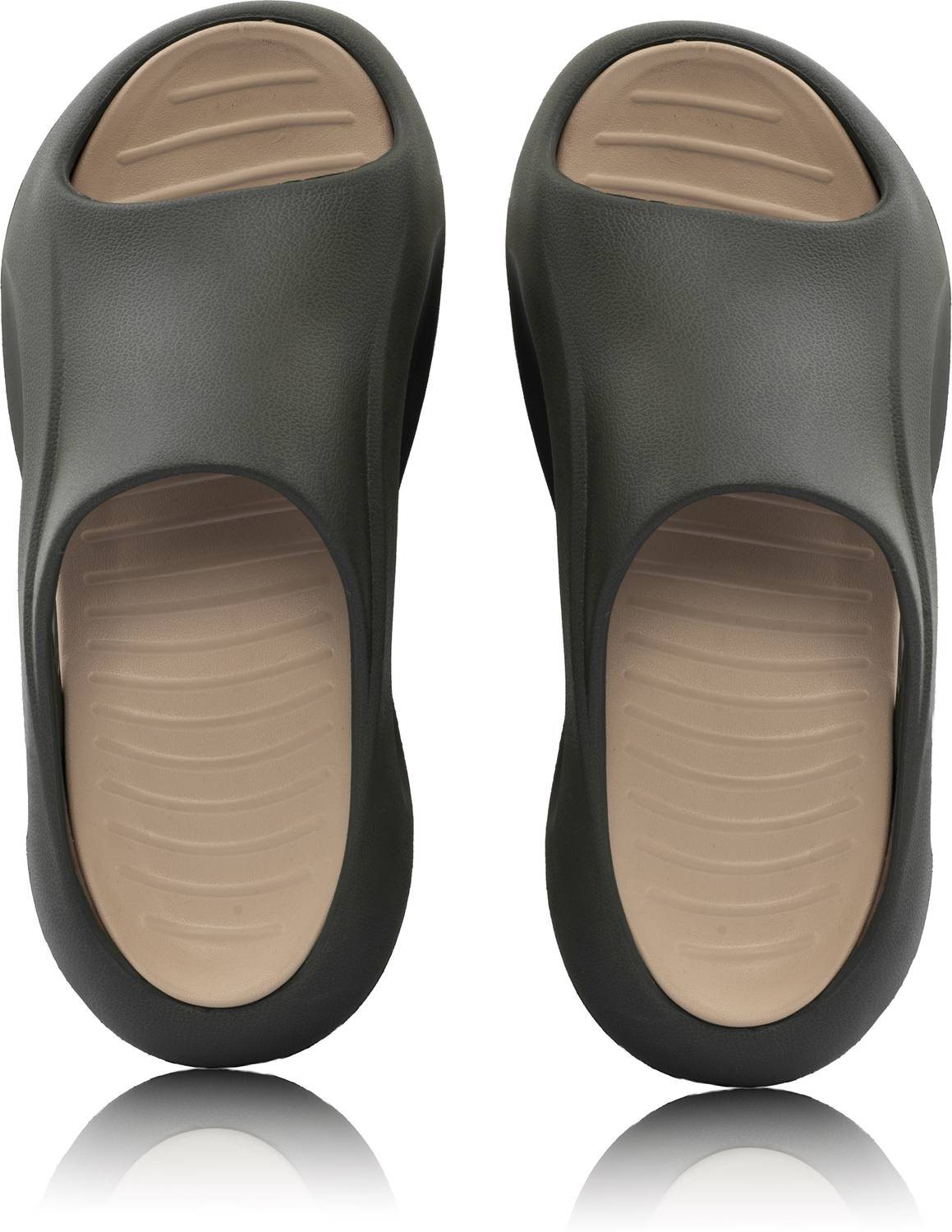HRX by Hrithik Roshan Men Green Slides - Image 3