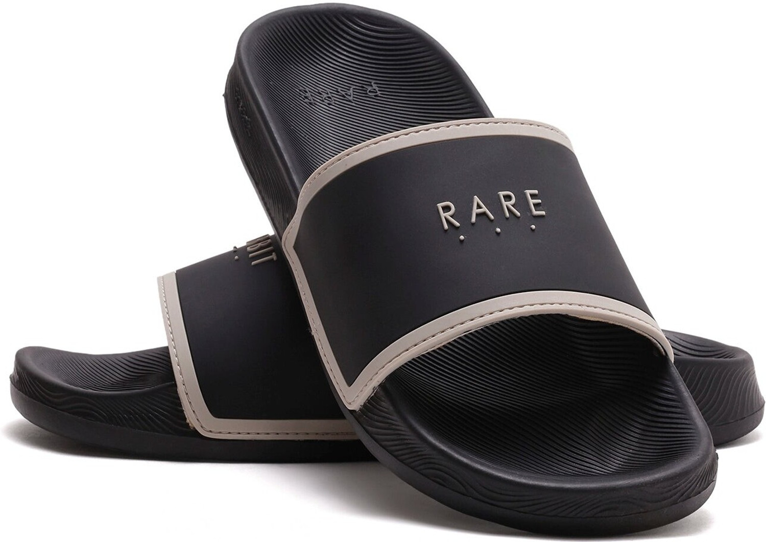 Image of RARE RABBIT Men Slides (Multicolor, 9 UK /India)
