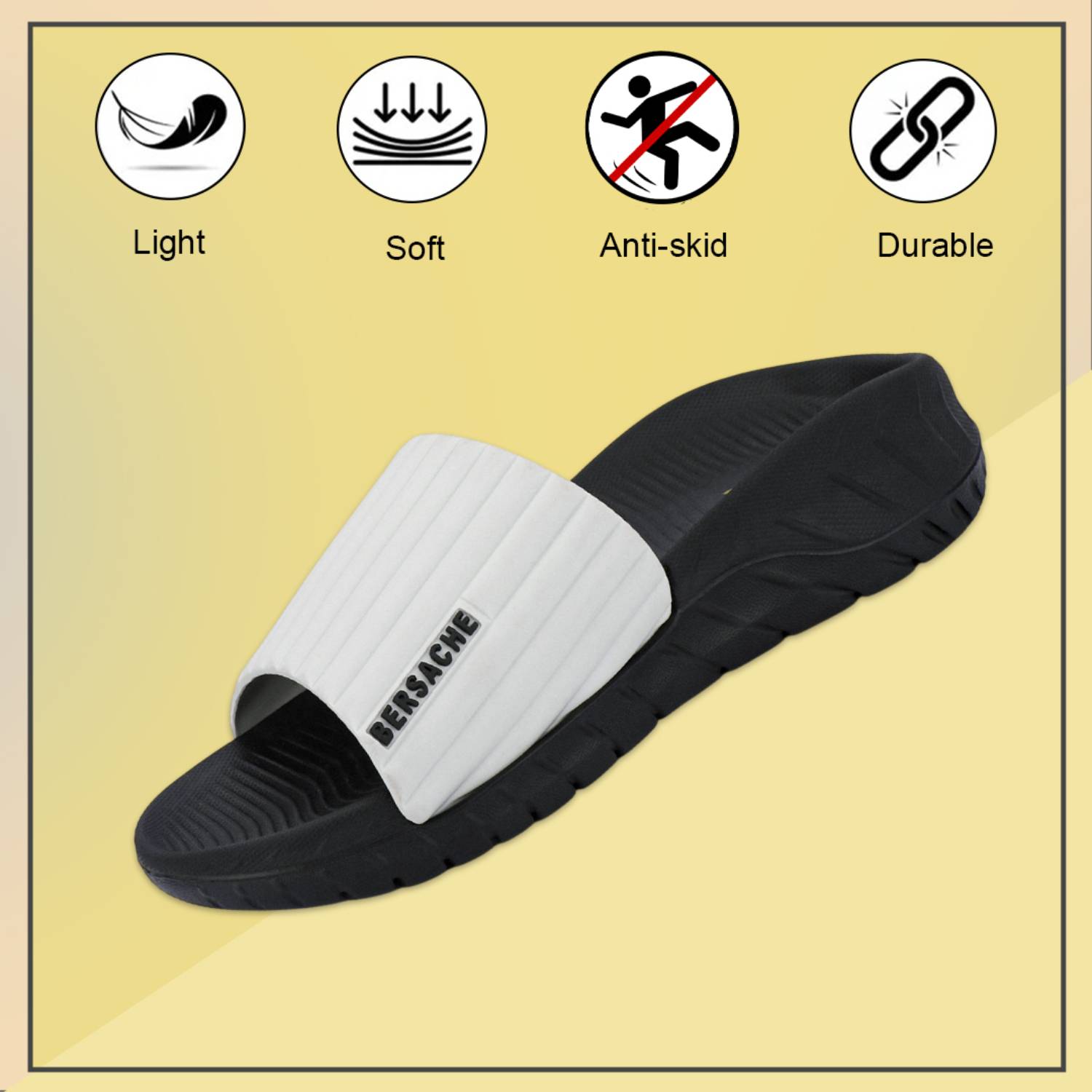 BERSACHE Men Slides - Image 4