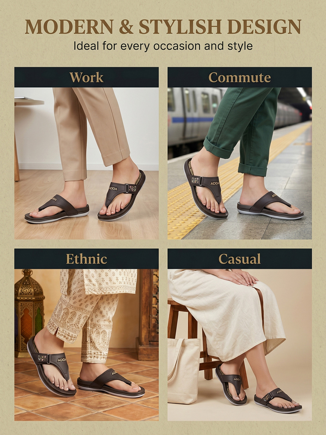 Image of Adda Women Slippers