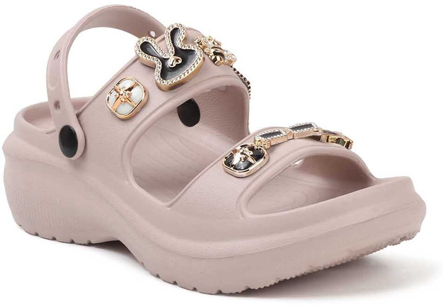 Image of Snuggo Women Flip Flops (Beige, 8)