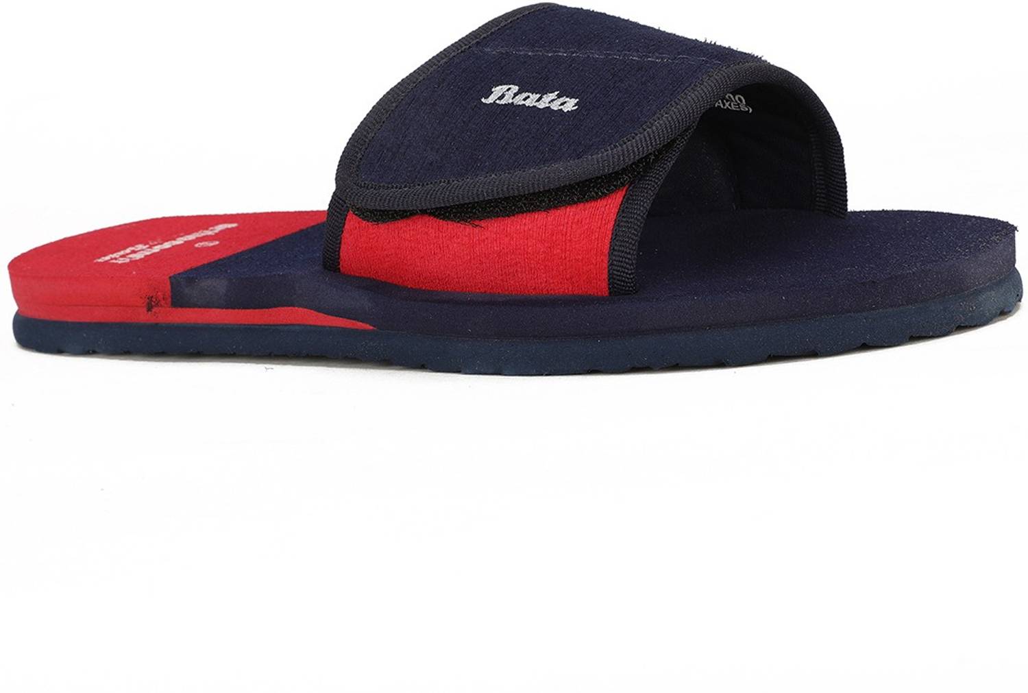 Bata Men Blue Slides - Image 2