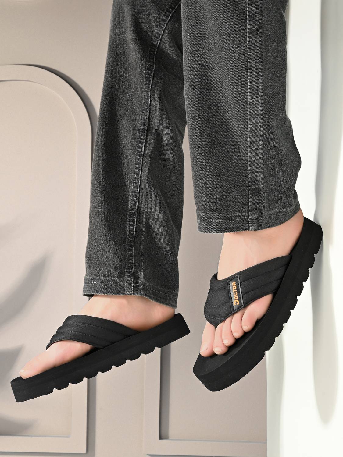 Doctor Feel Soft Men Soft Cushion Slippers - Image 1