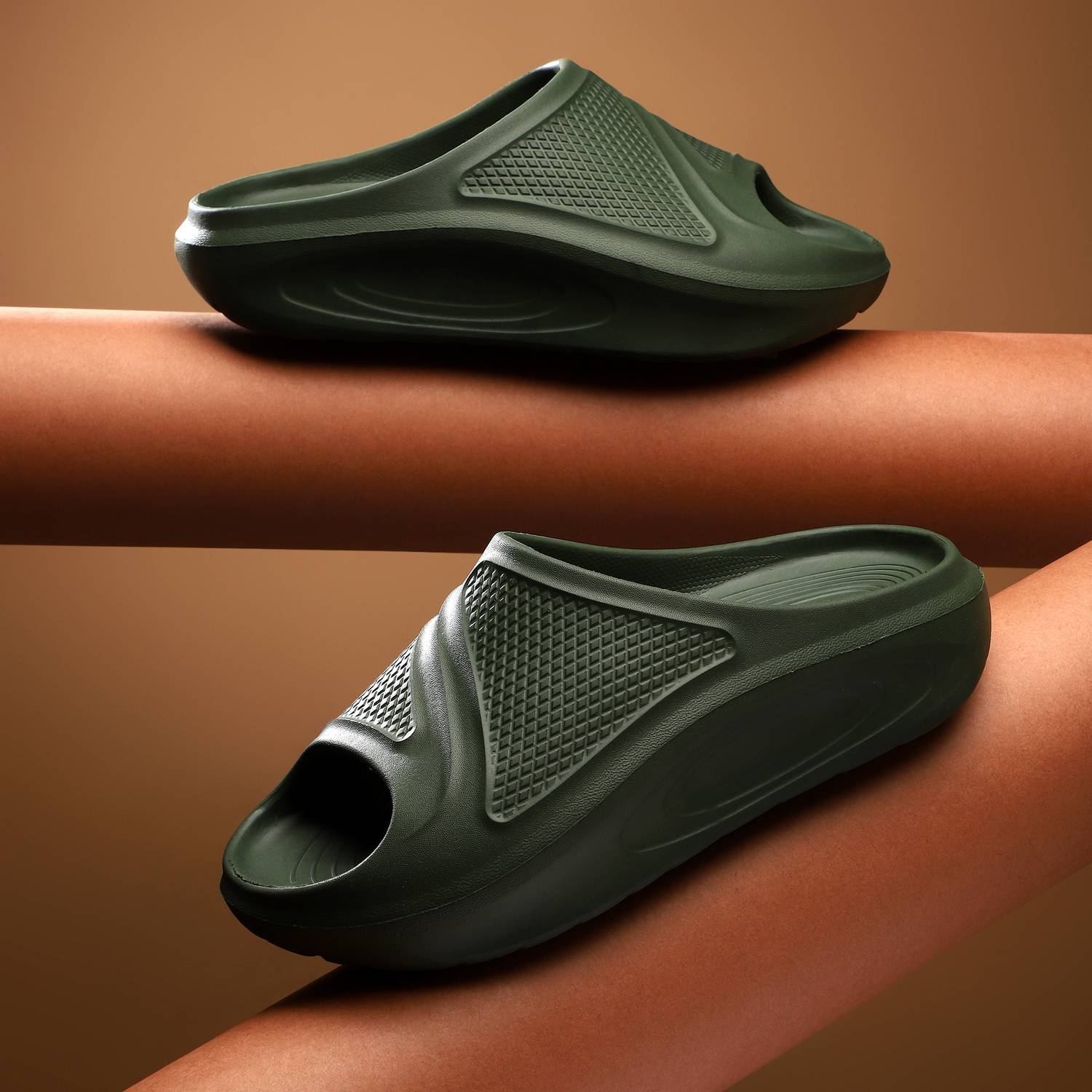 Hygear Men Green Slides