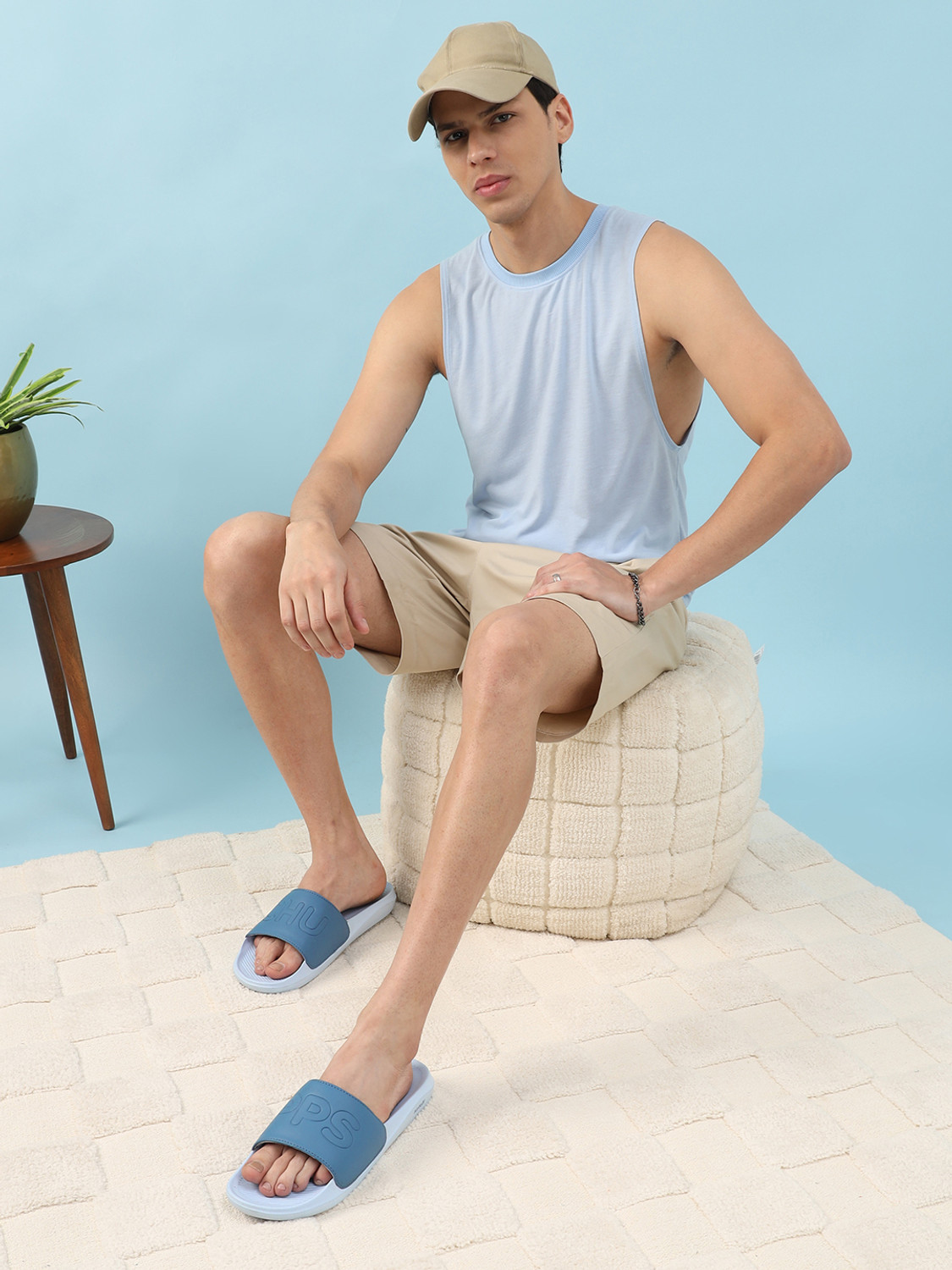 Image of Chupps Men Pure Sliders & Flipflop Slides