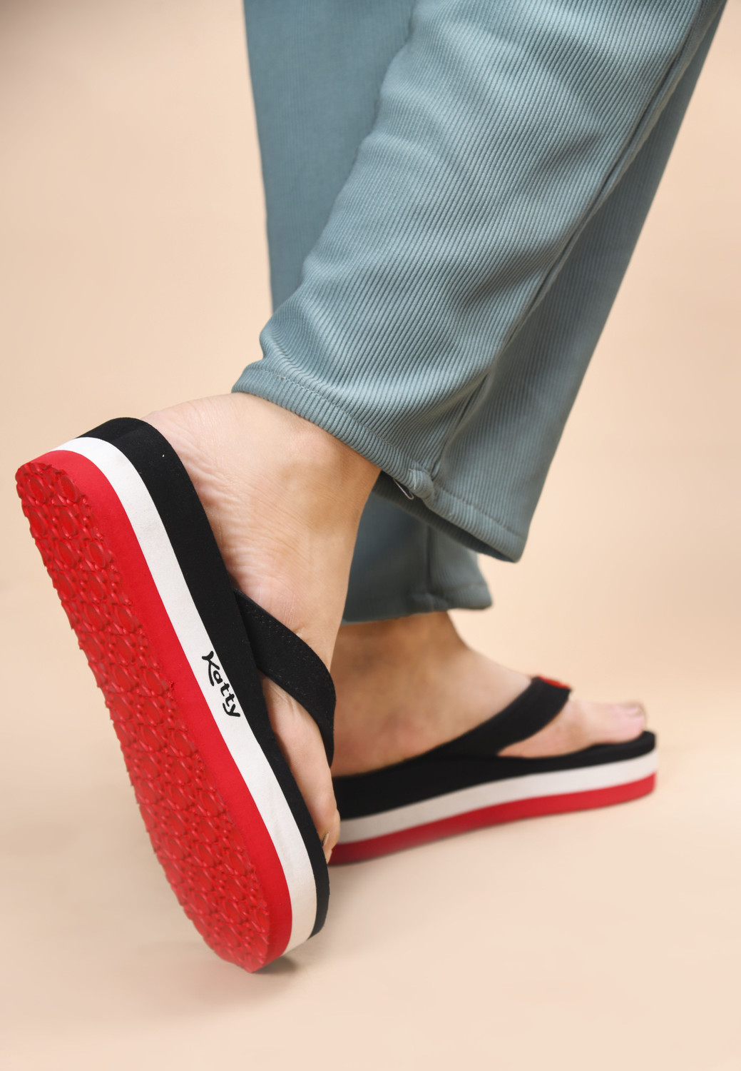 Image of Katty Women Premium Trendy Colorful Comfortable Lightweight Stylish Antiskid Slippers