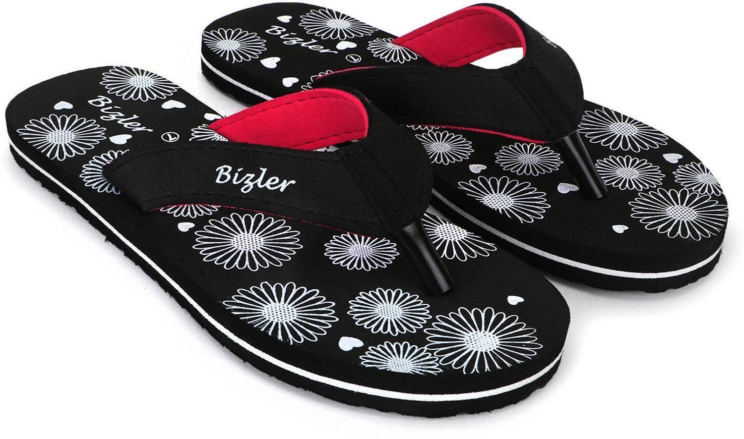 BIZLER Women Soft Ortho Slippers | Lightweight, Non-Slip & Stylish Daily Wear Flip Flops