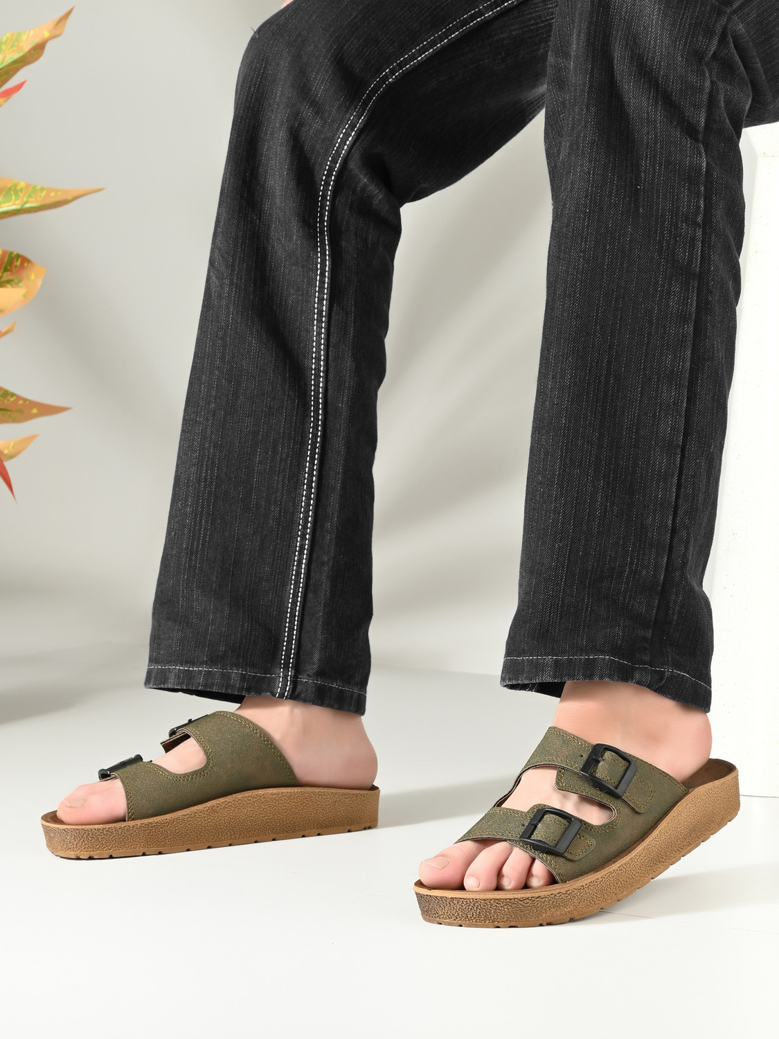 Image of DOCTOR WALK Men Super Soft|Orthopedic|Lightweight|Antiskid|Premium|Slippers