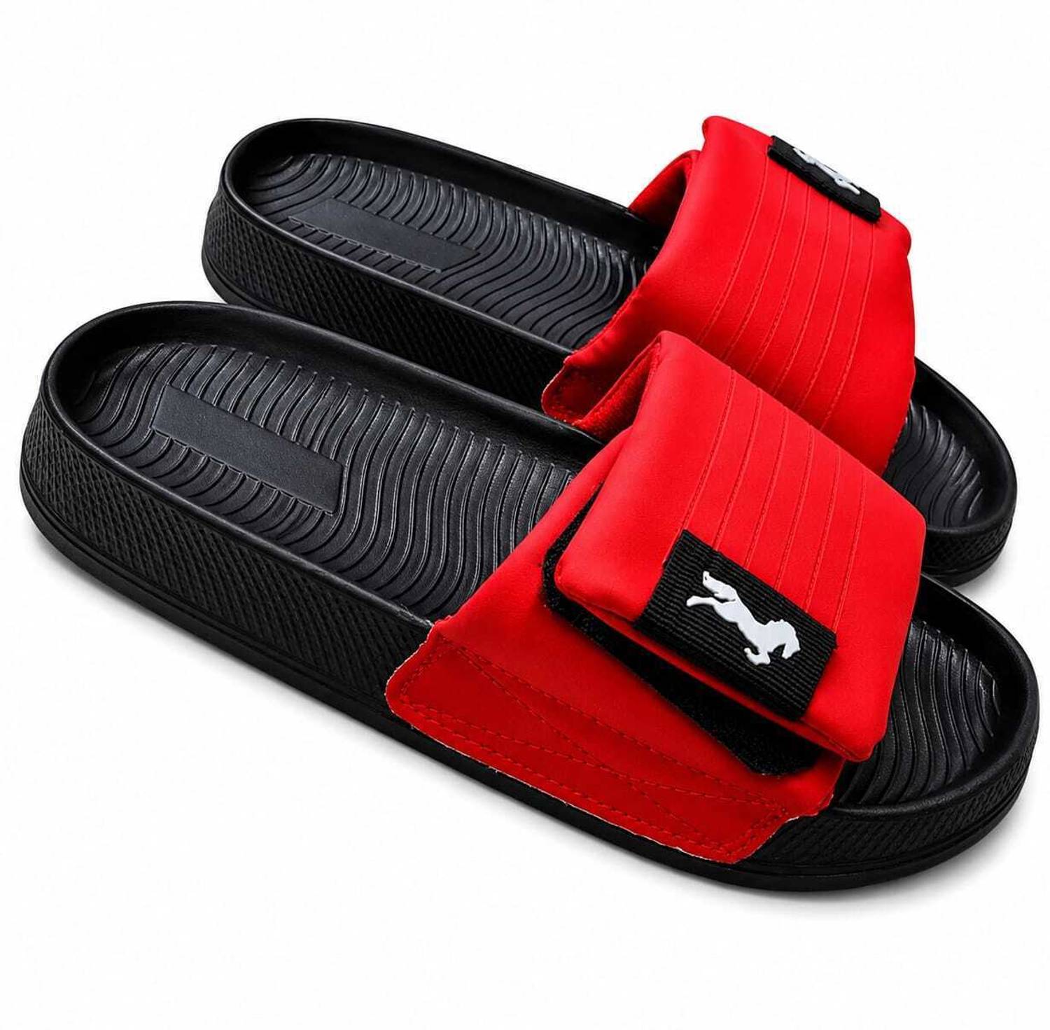 zolto Men Red Flip Flops - Image 5