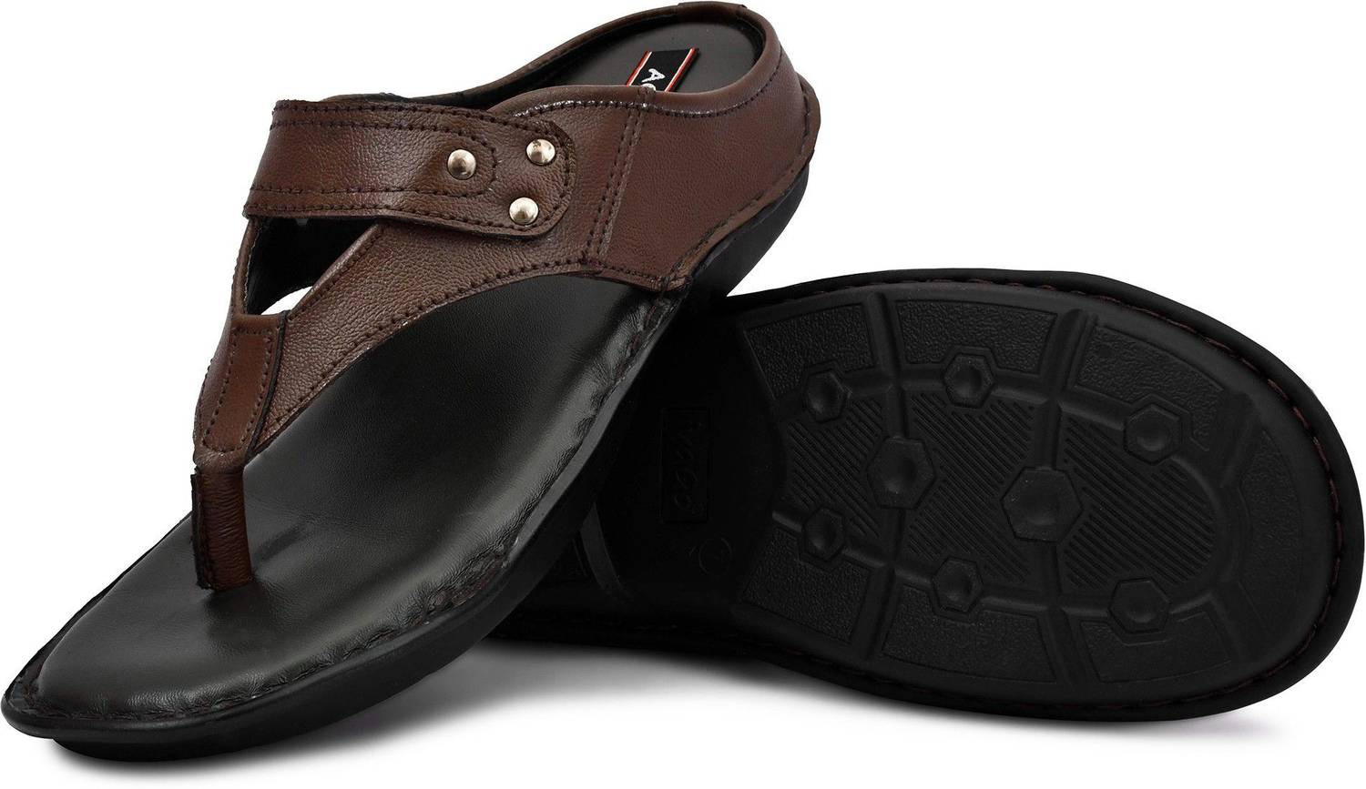 obuca Men Brown Slippers - Image 3