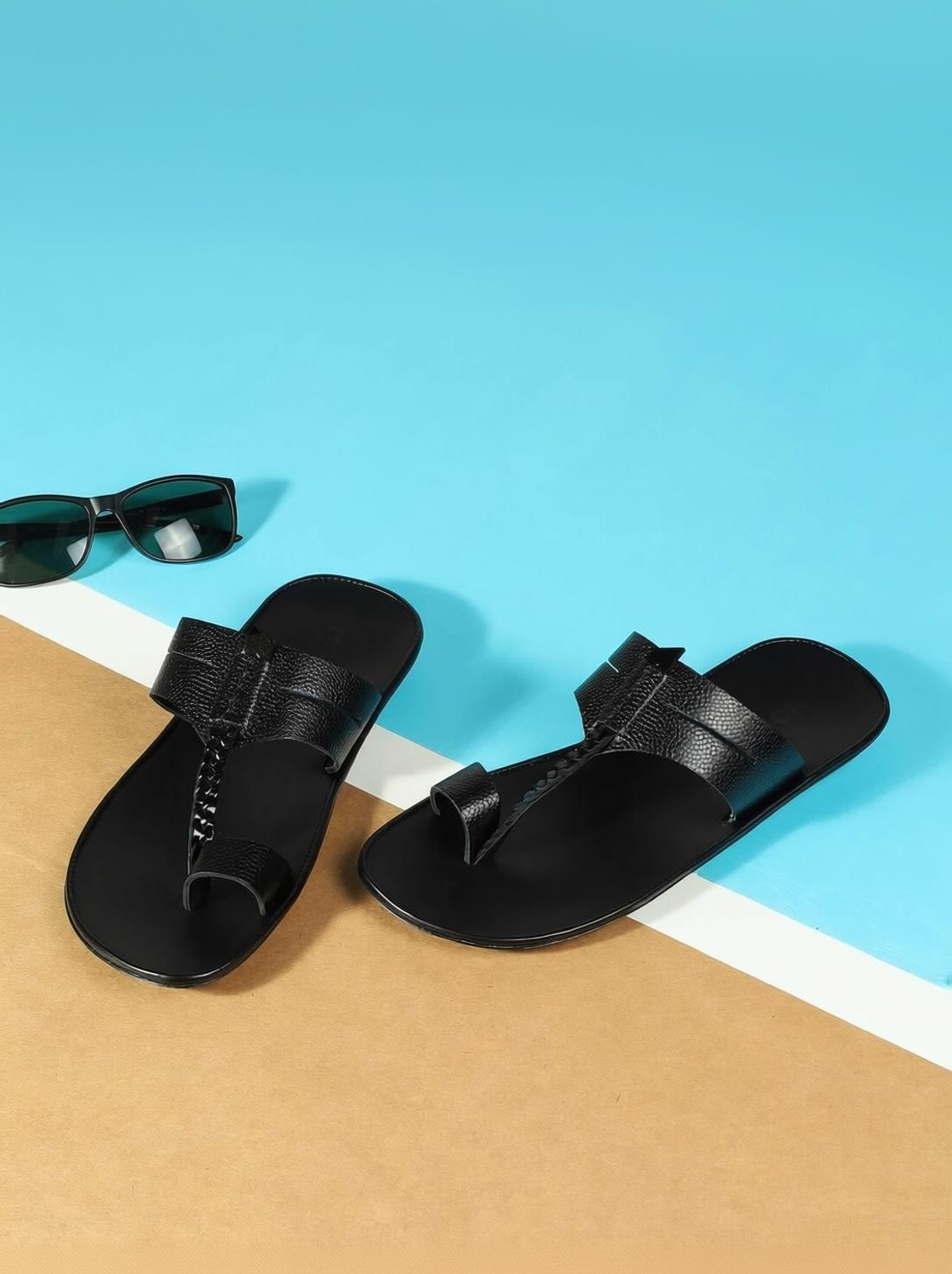 Image of MOCHI Men Sandal (Black, 8)