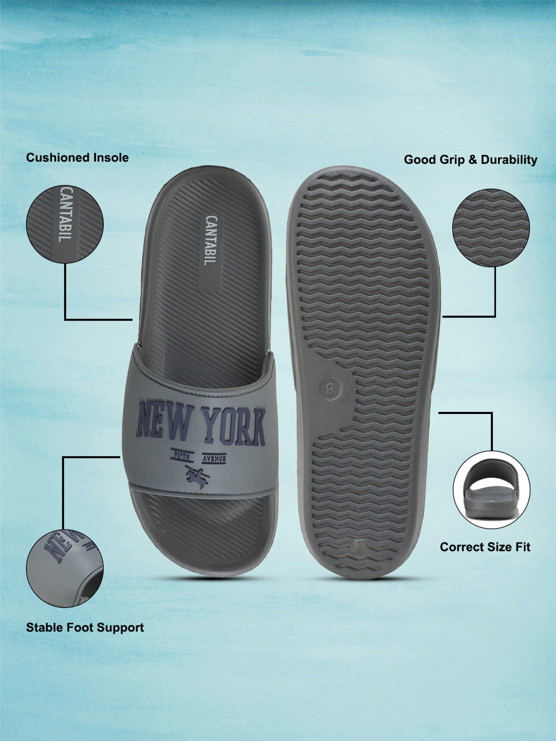 Image of CANTABIL Men Slides