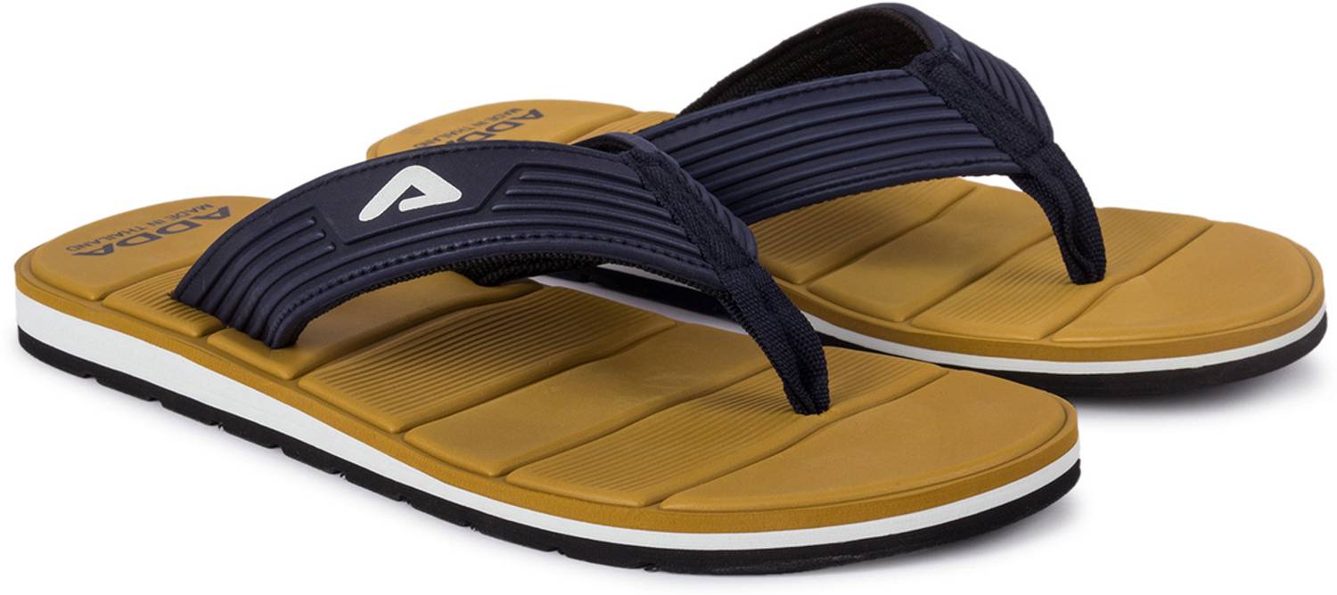 Adda Men Beige Slippers - Image 3