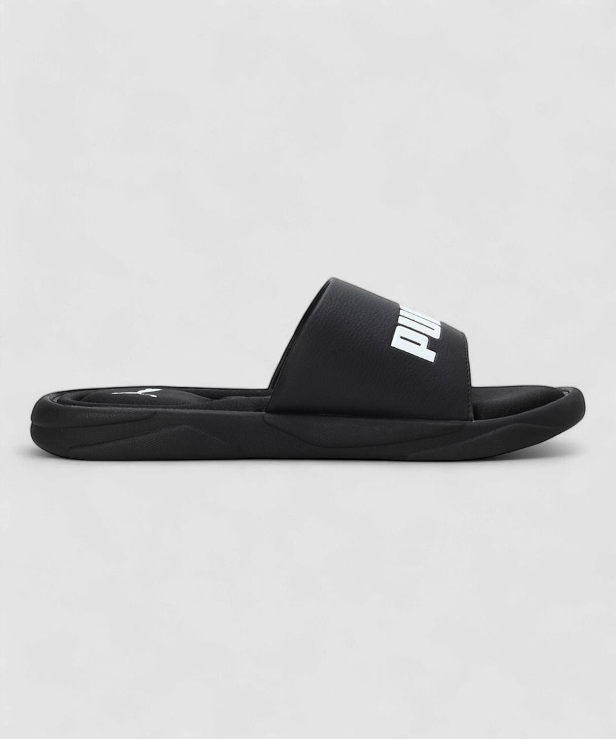 PUMA Men Royalcat Memory Foam Slides Black - Image 2