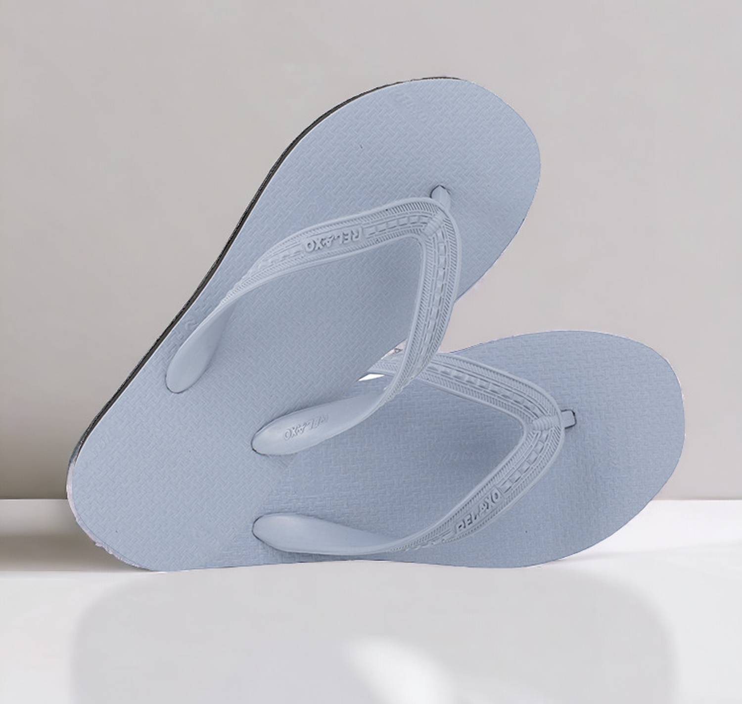 Relaxo Men Gray Slippers - Image 4