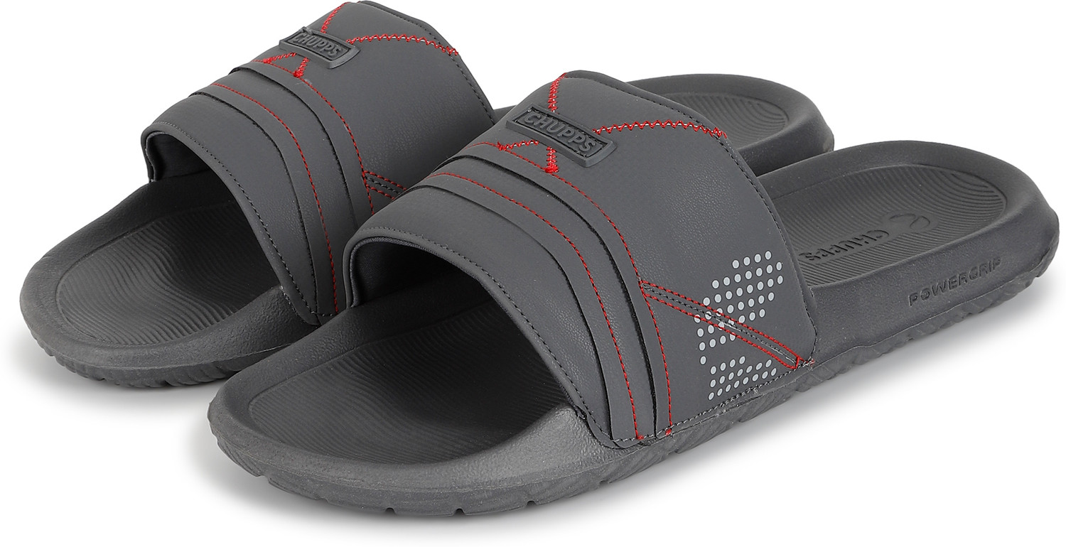 Image of Chupps Men Falcon Orthopaedic Everyday Comfort Cushioned AntiSkid Slides
