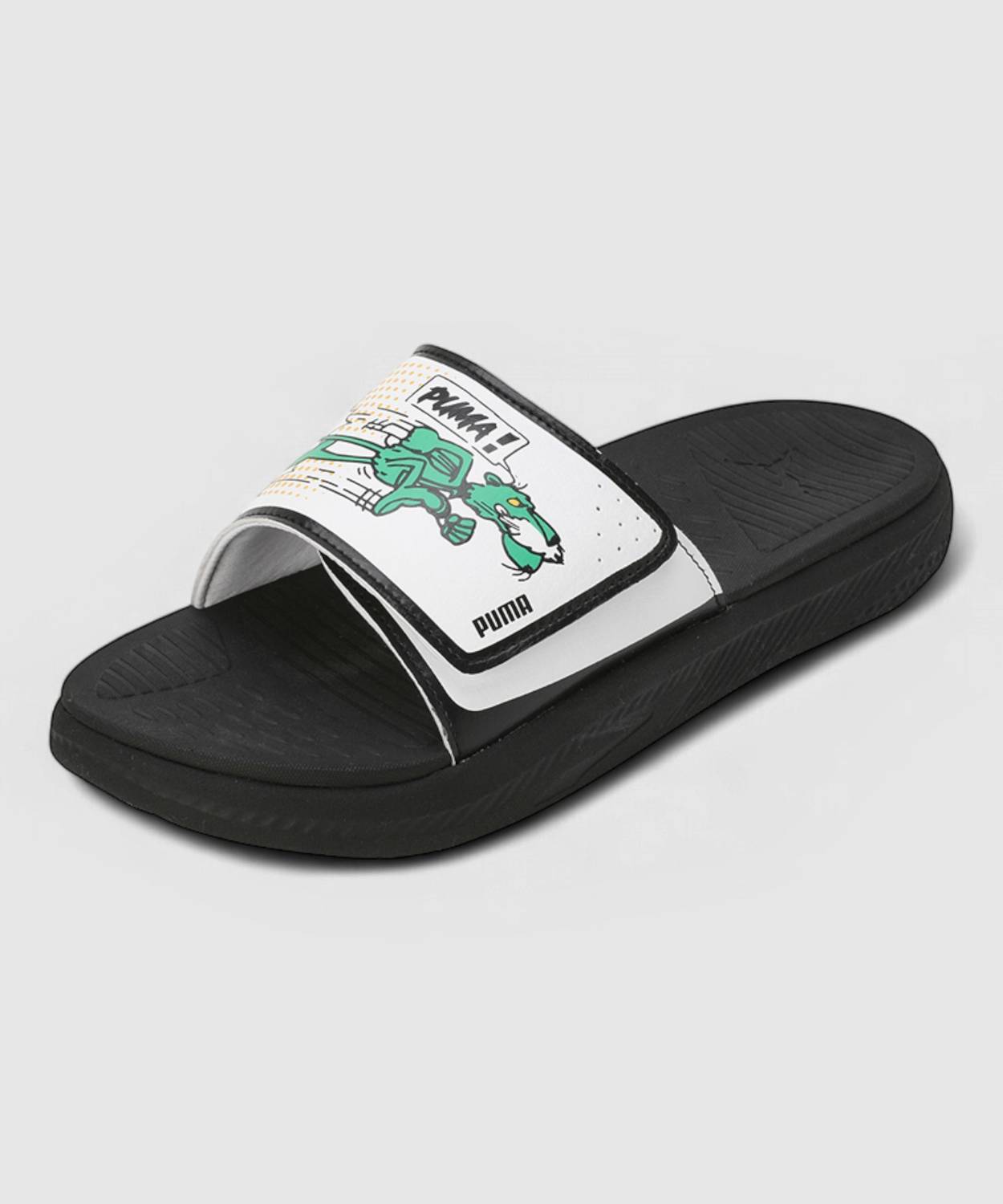 PUMA Men Softride Slide Super Slides Black - Image 4