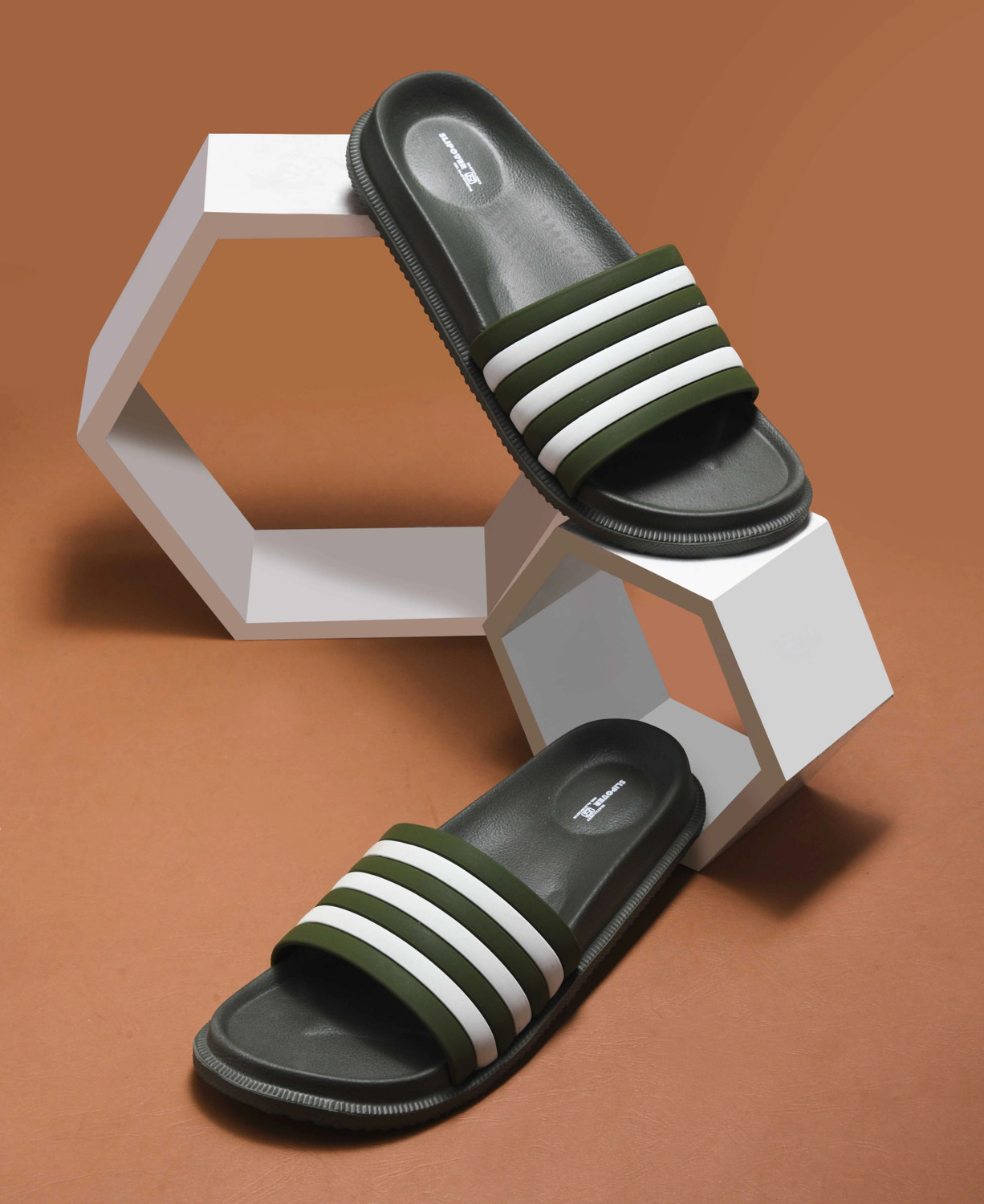 Image of slipover Men Soft Trending Comfortable Chappal Lightweight Casual Slippers for Daily Wear Slides