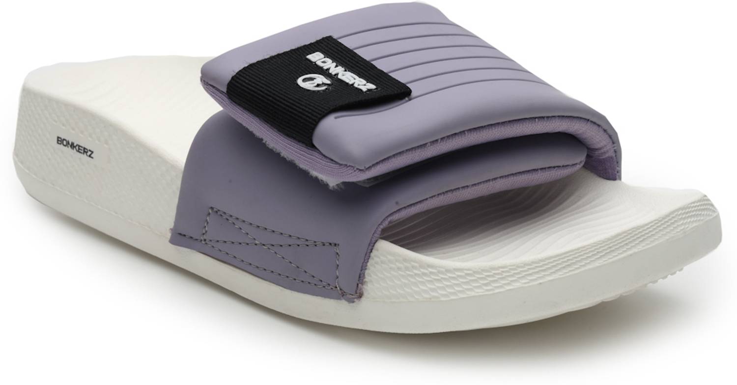 BONKERZ Unisex Purple Slides - Image 2