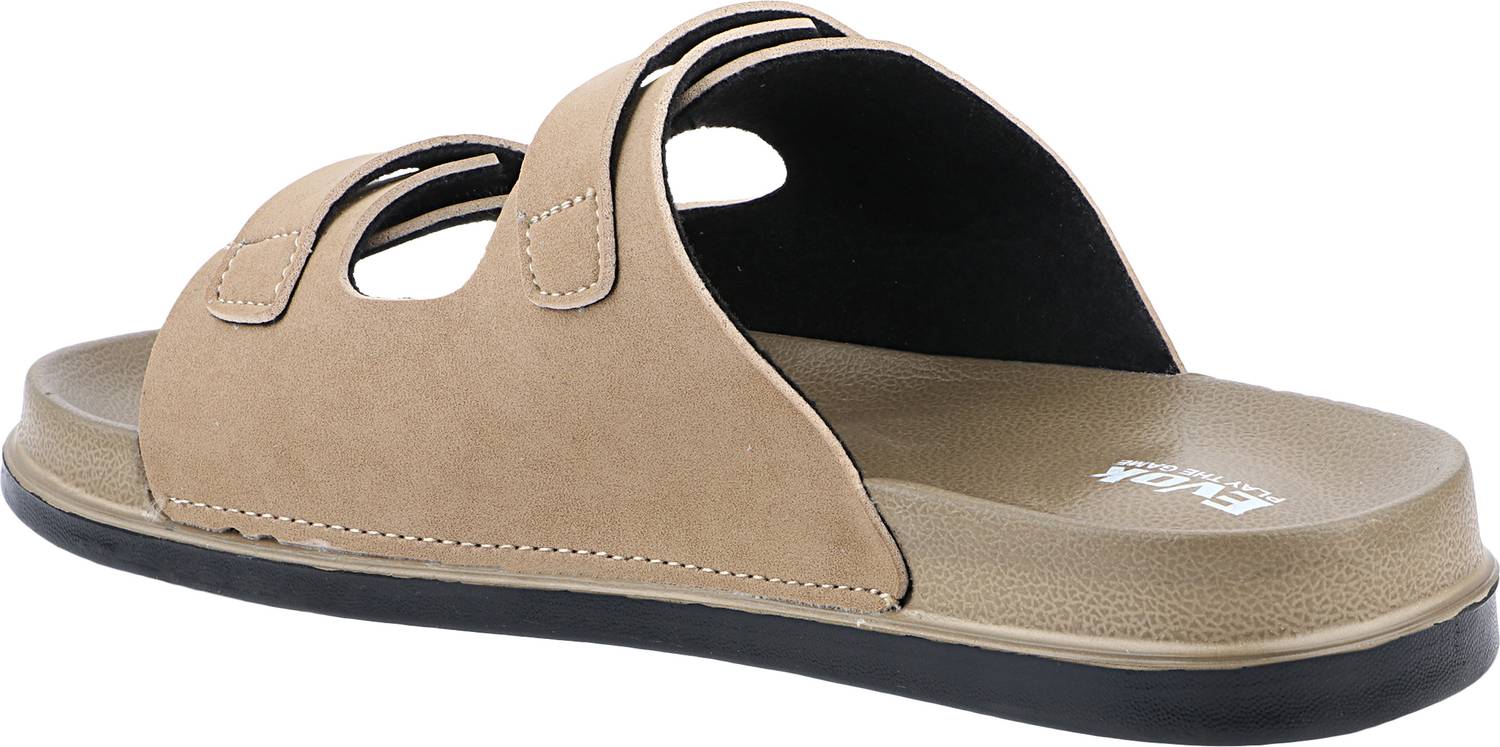 EVOK Men Brown Slippers - Image 5