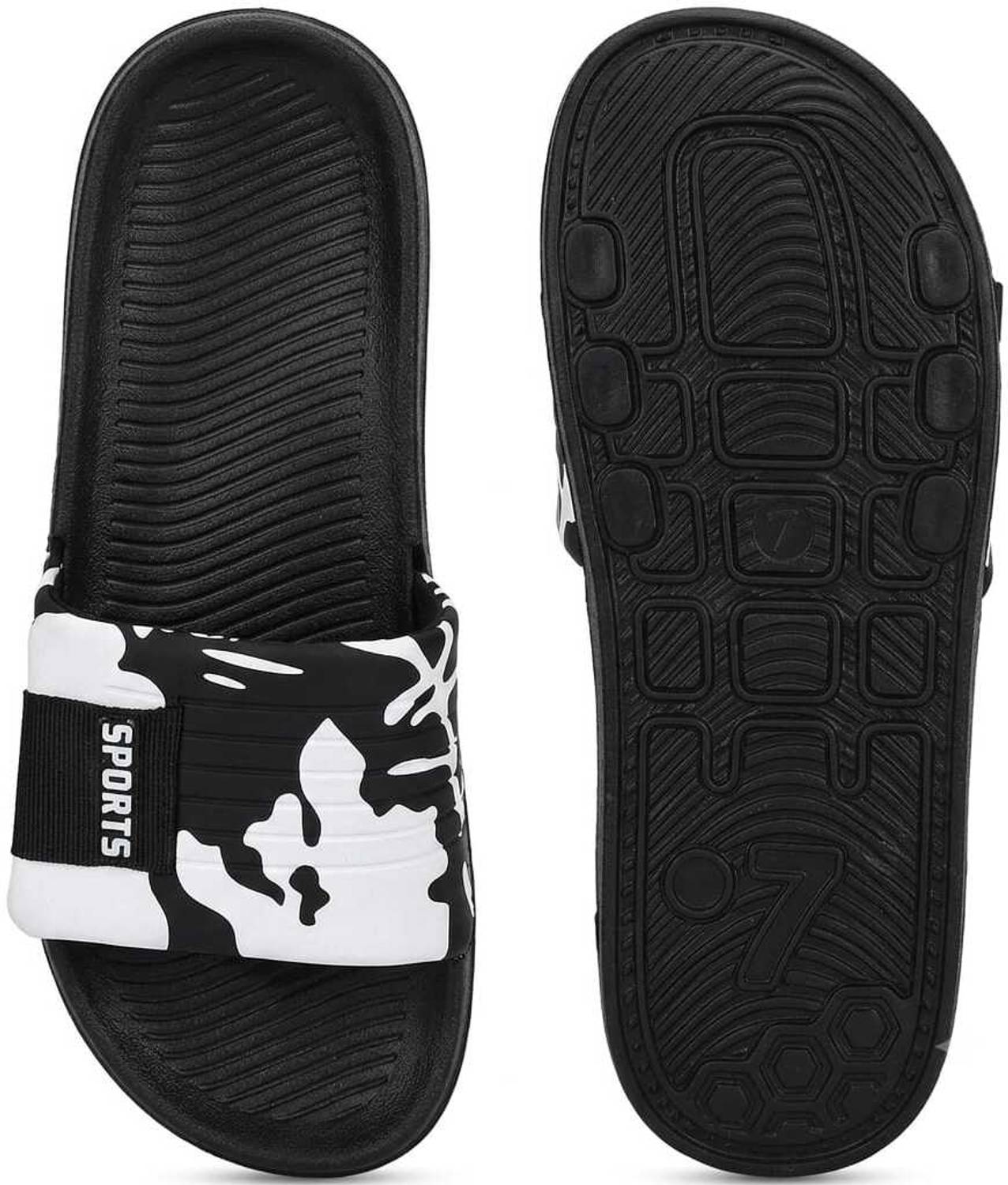 WOWSER Men Black Slides - Image 5