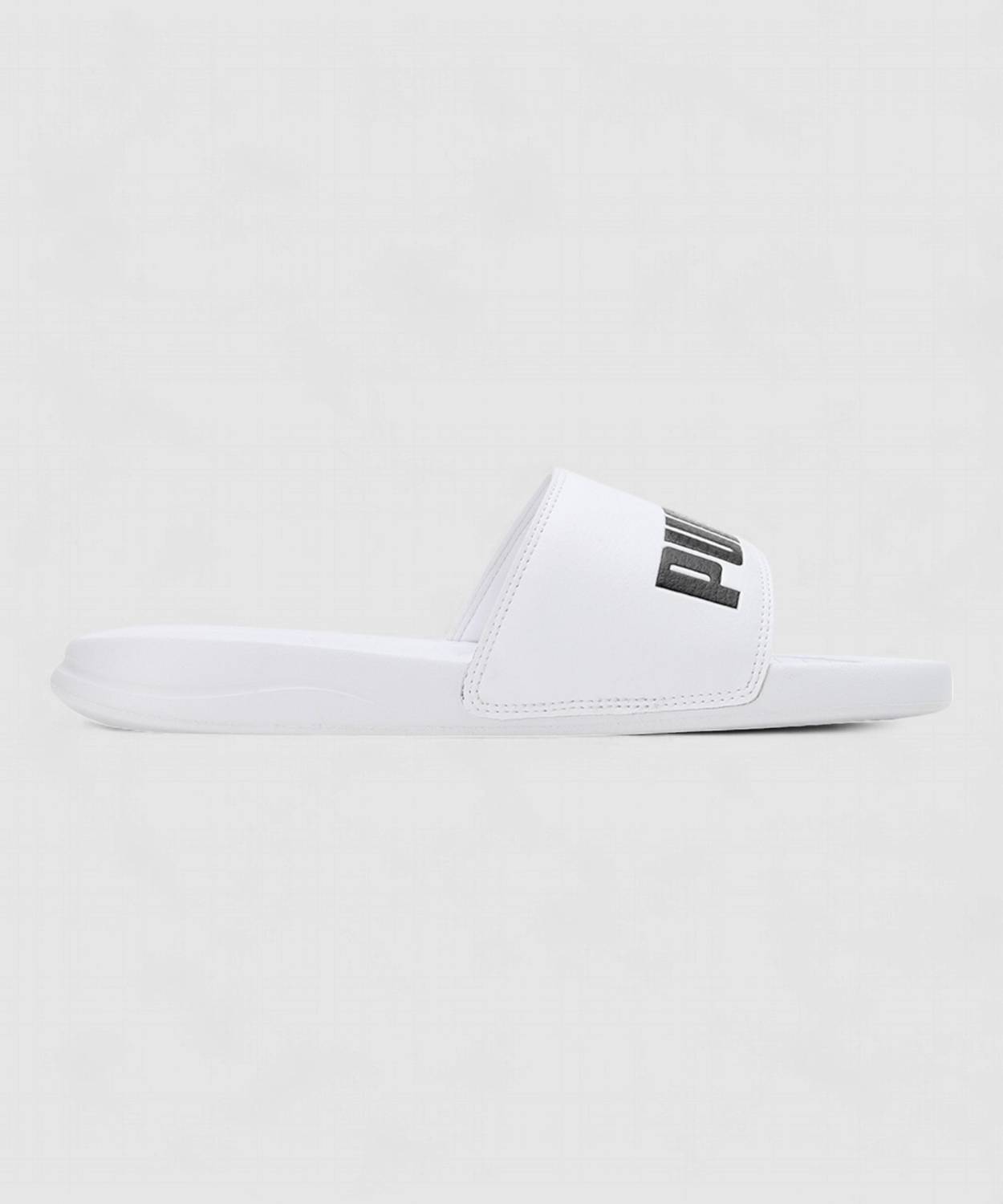 PUMA Men Popcat 20 RES Slides White - Image 3