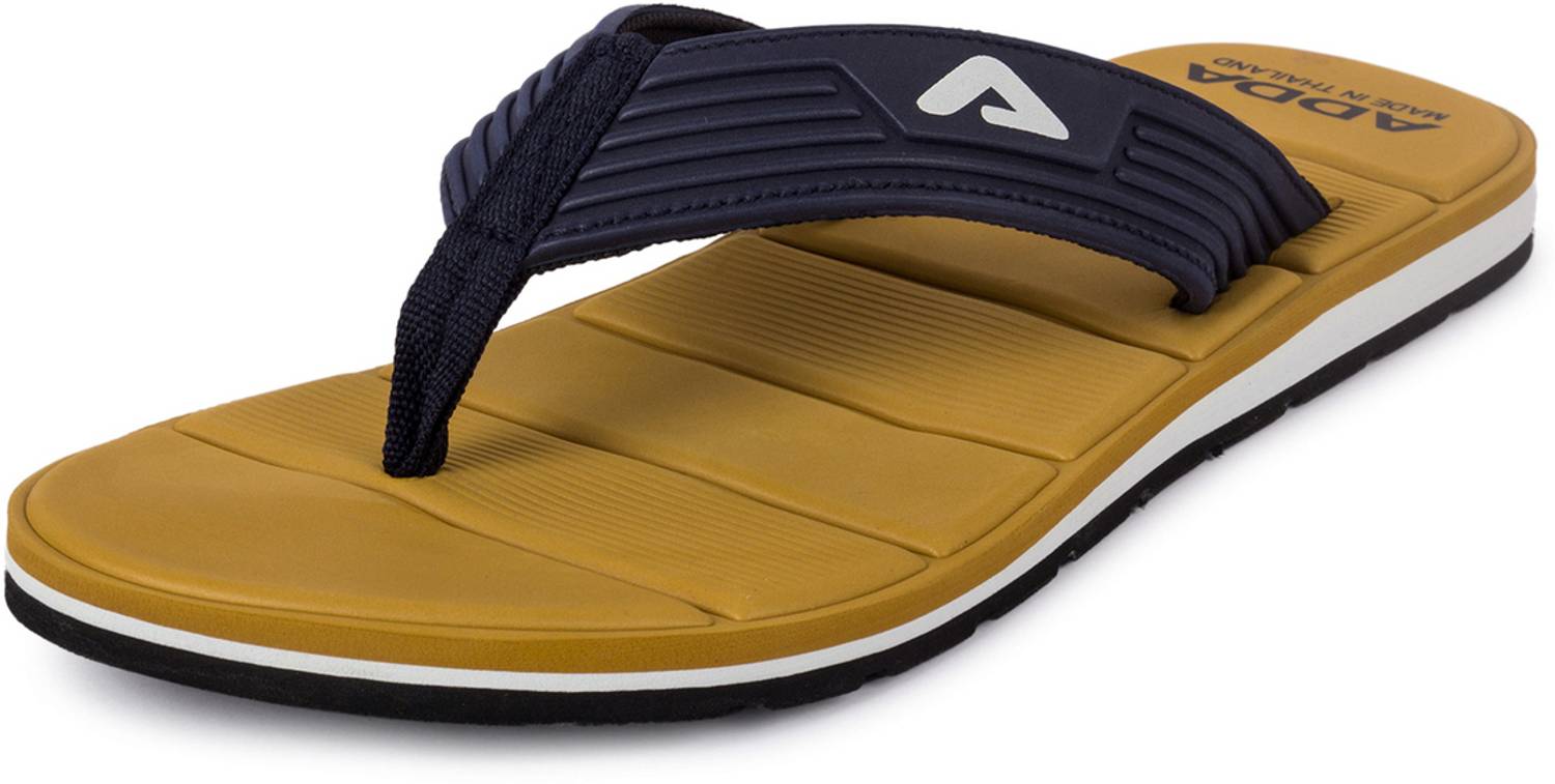 Adda Men Beige Slippers - Image 2
