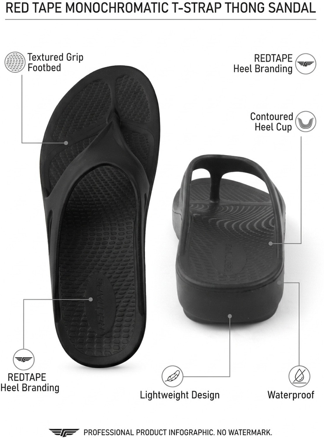 Image of RED TAPE Men Slippers