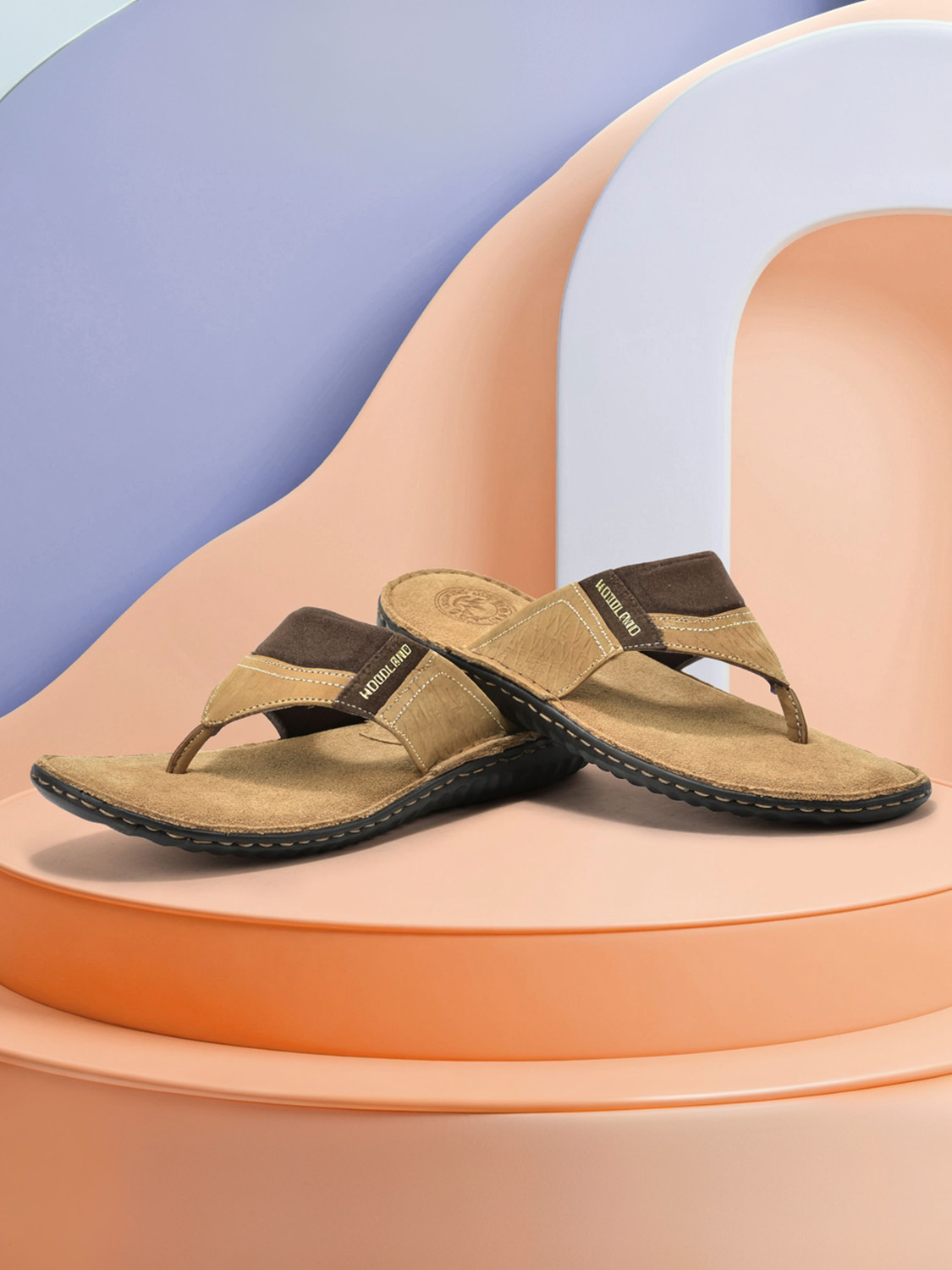 Image of WOODLAND Men Comfortable Soft Sole Lightweight Home Wear Slippers