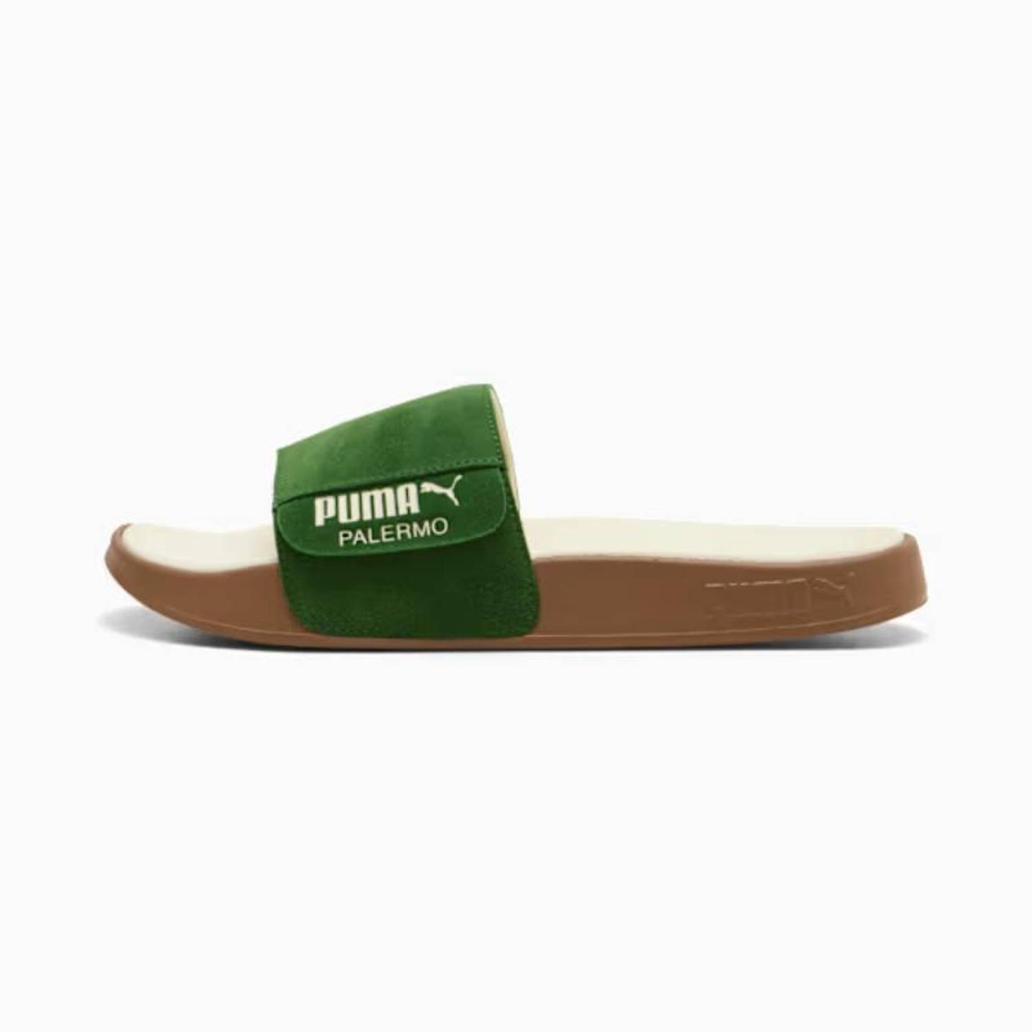 PUMA Men Green Slides - Image 3