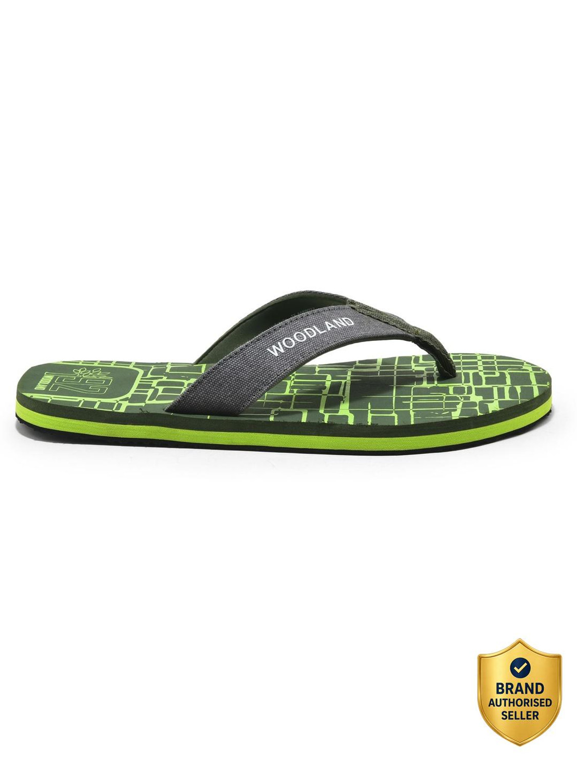 Image of WOODLAND Men Lightweight Comfortable Casual Summer Wear Flip Flops