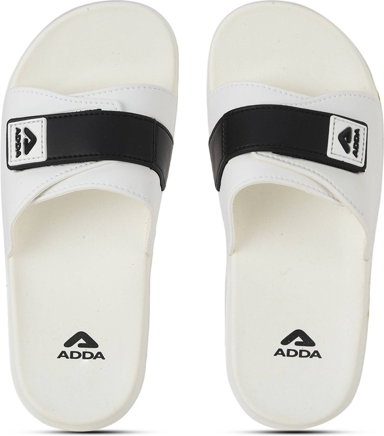 Adda Men White Slides - Image 3