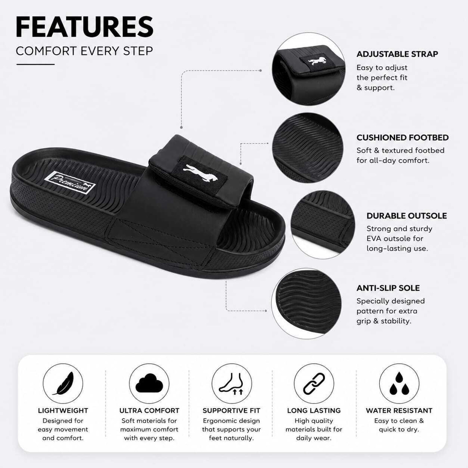Image of zolto Men Flip Flops