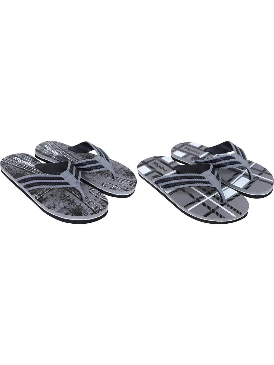 Image of MIGOLITE Men Slippers (Grey, 10)