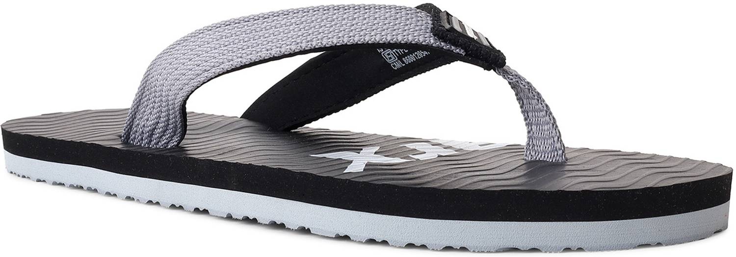 Sparx Men Black Flip Flops