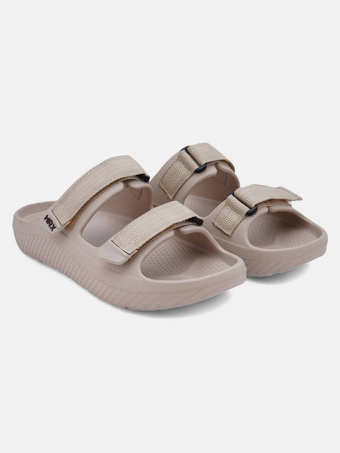 HRX by Hrithik Roshan Men Beige Slippers - Image 3