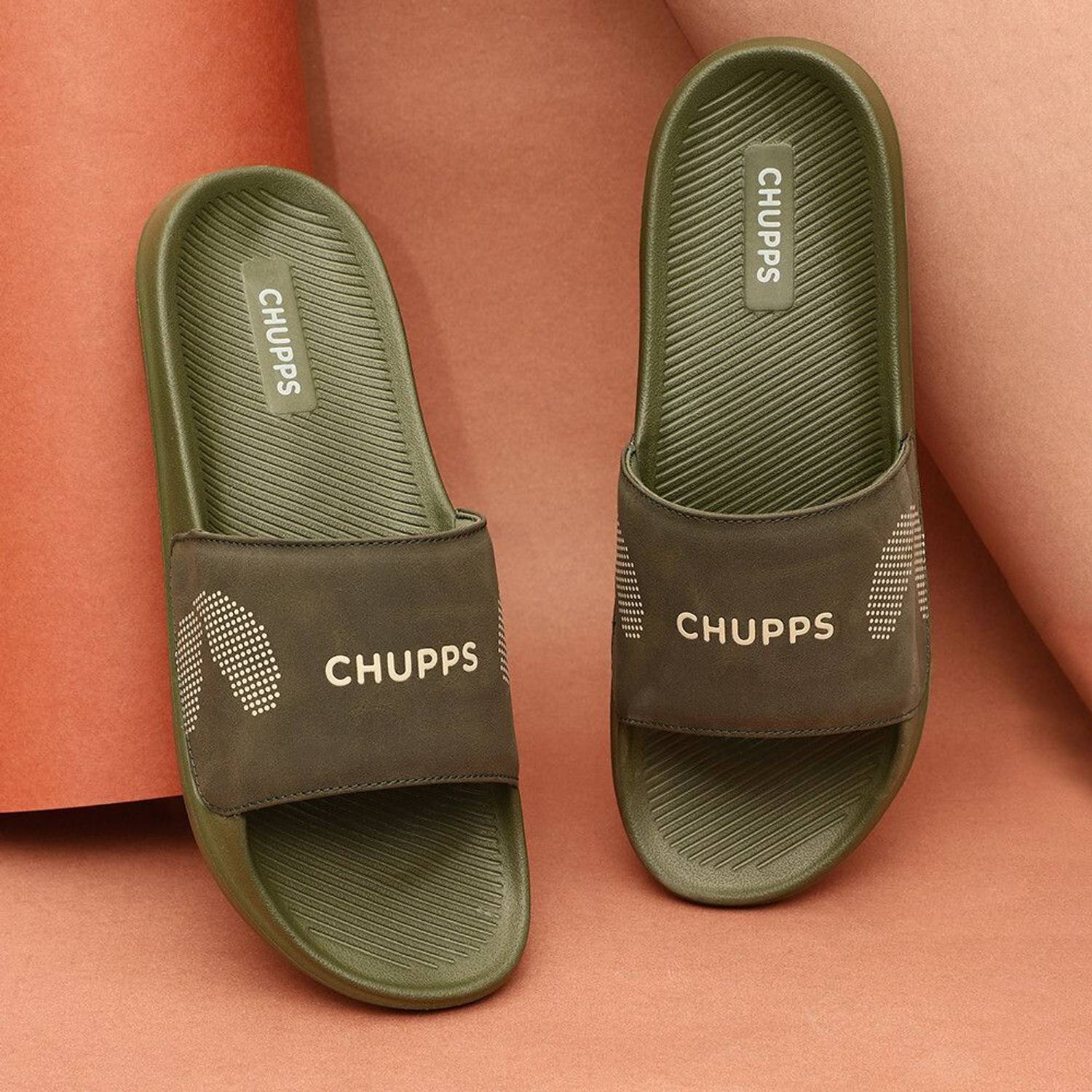 Chupps Men Edge Orthopaedic Slides - Image 1