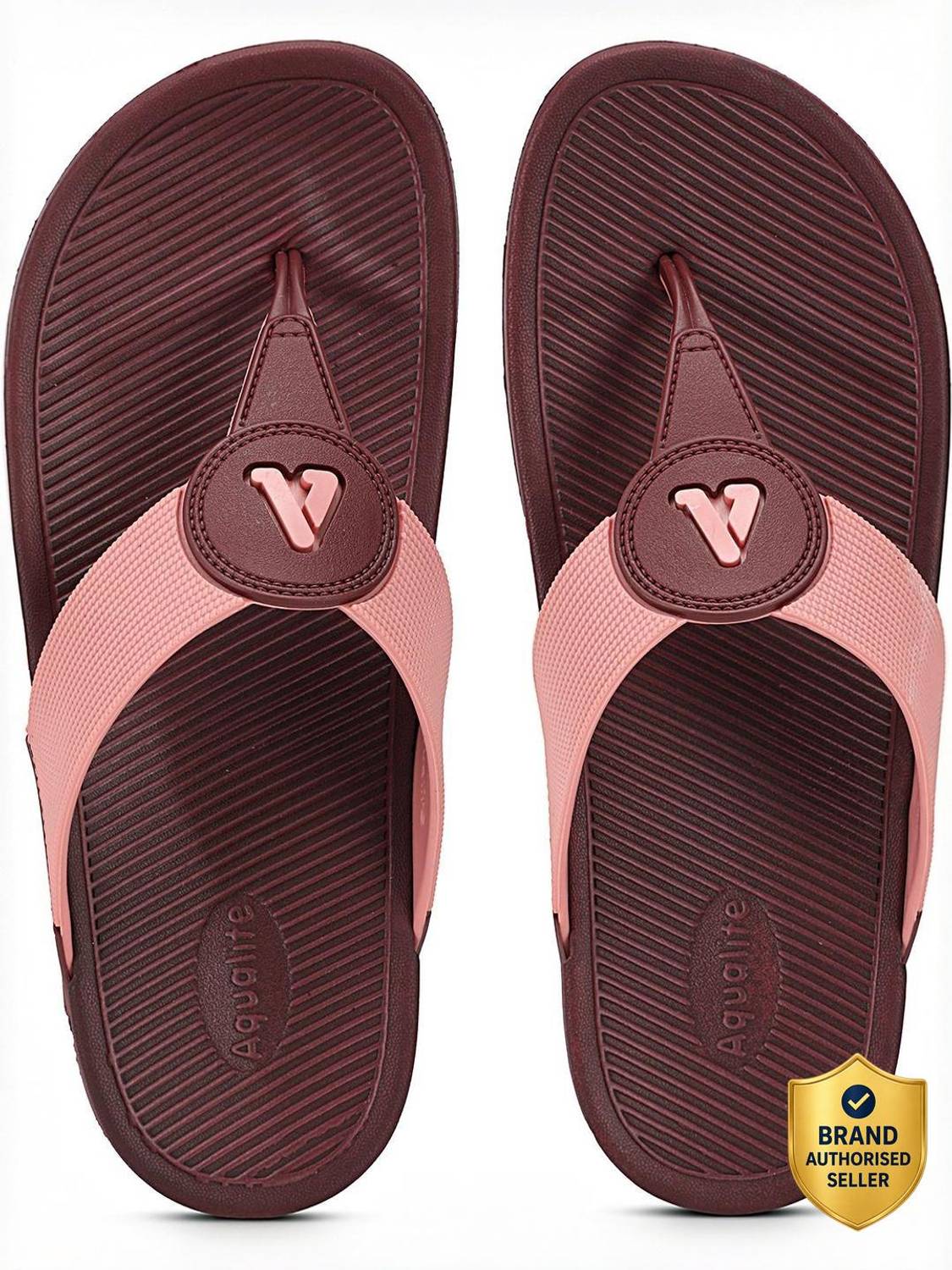Aqualite Women Women Casual EVA Flip Flops with Lightweight Sole and Everyday Comfort Flip Flops