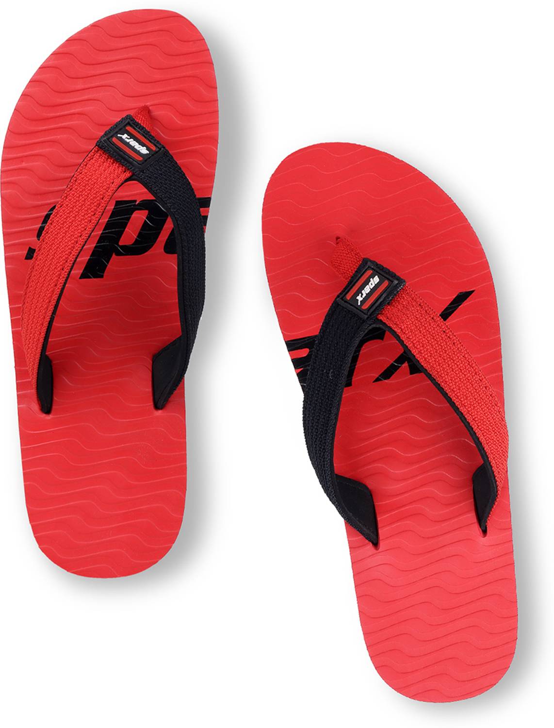 Sparx Men Red Flip Flops - Image 5
